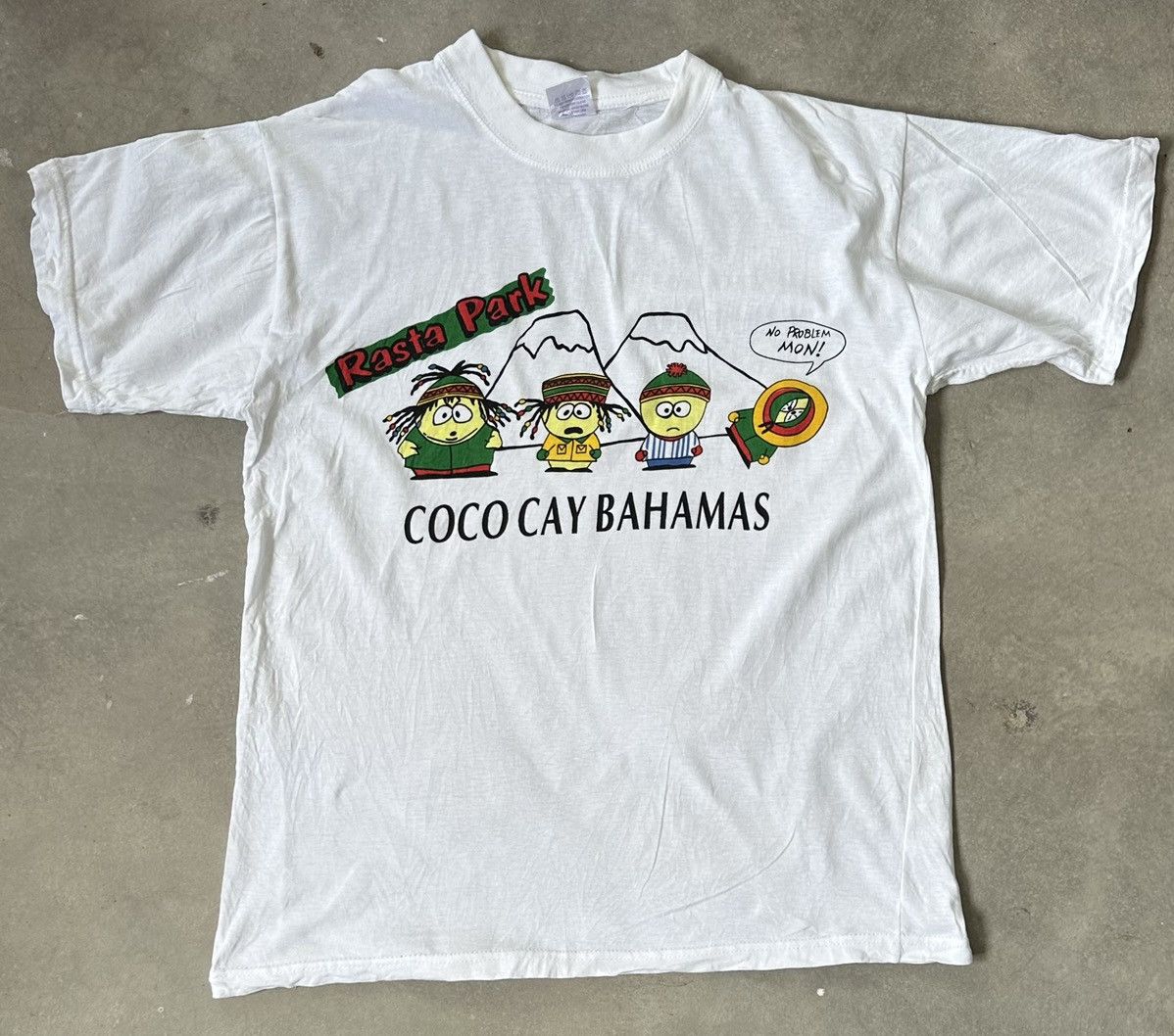 Vintage VINTAGE SOUTH PARK COCO CAY BAHAMAS TEE Size US M / EU 48-50 / 2 - 1 Thumbnail