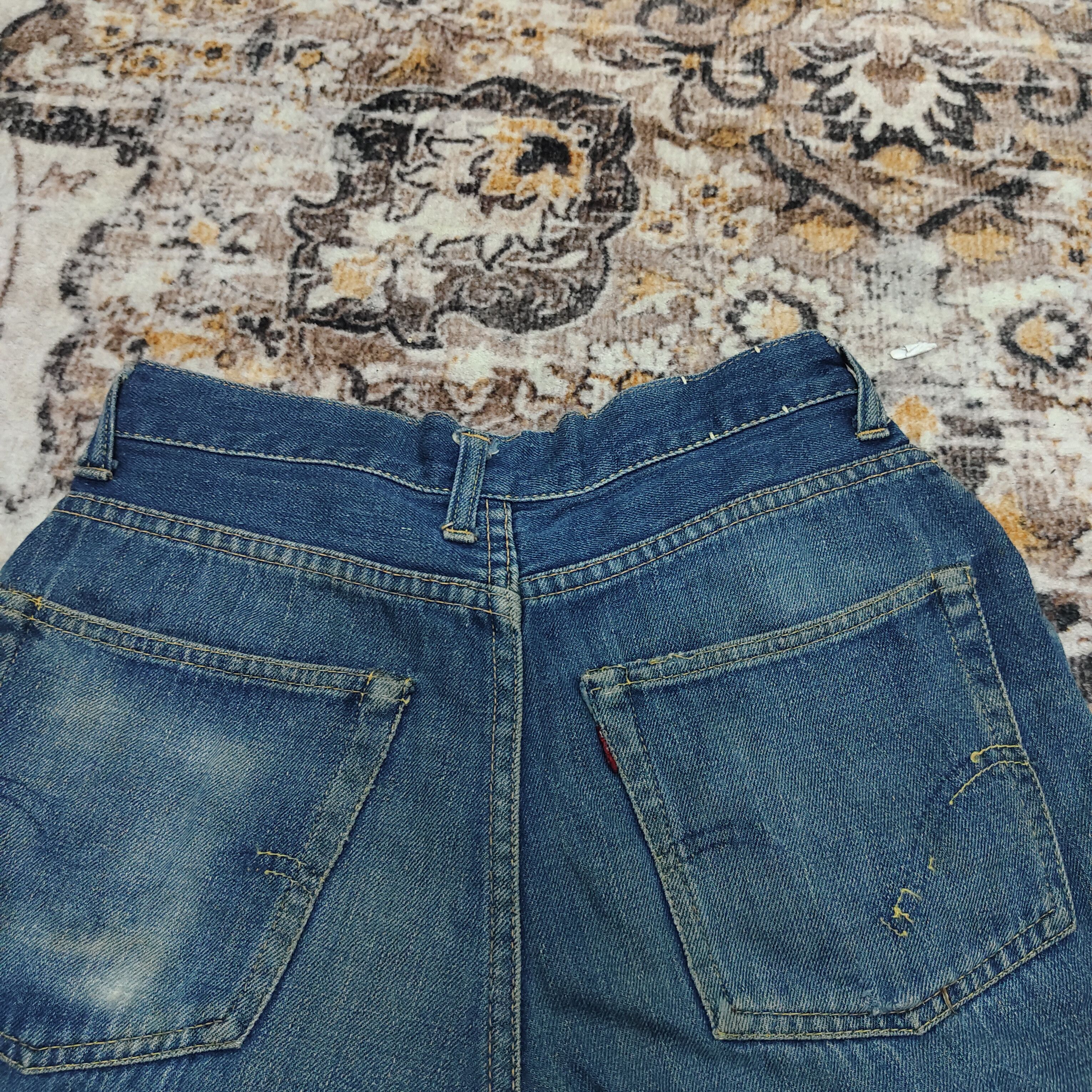 Levi's True Vintage 50s Levi's Big E Hidden Rivets Women Jean Size US 27 - 10 Thumbnail