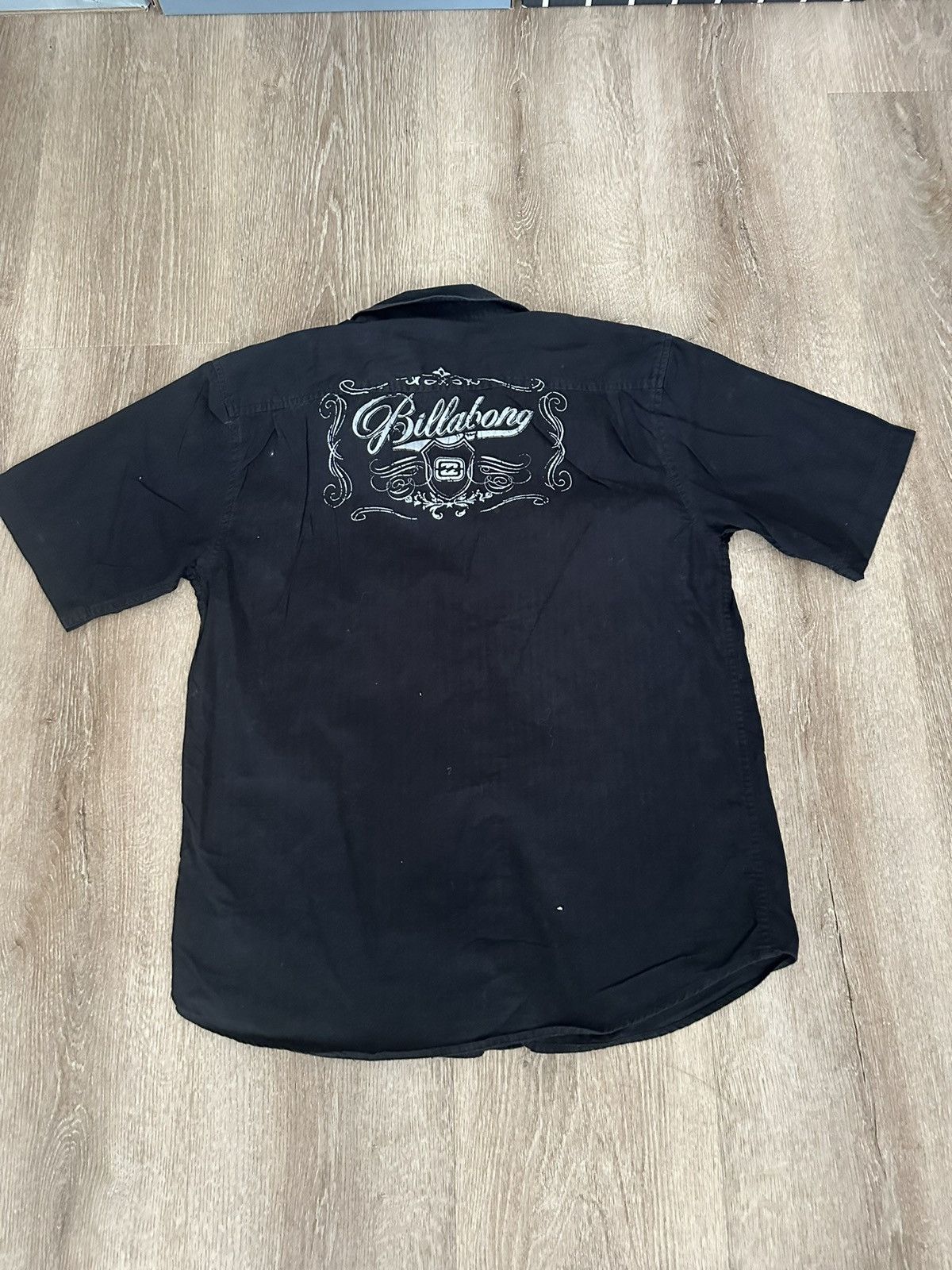 Billabong × Vintage Vintage Billabong Button up Size US M / EU 48-50 / 2 - 2 Thumbnail