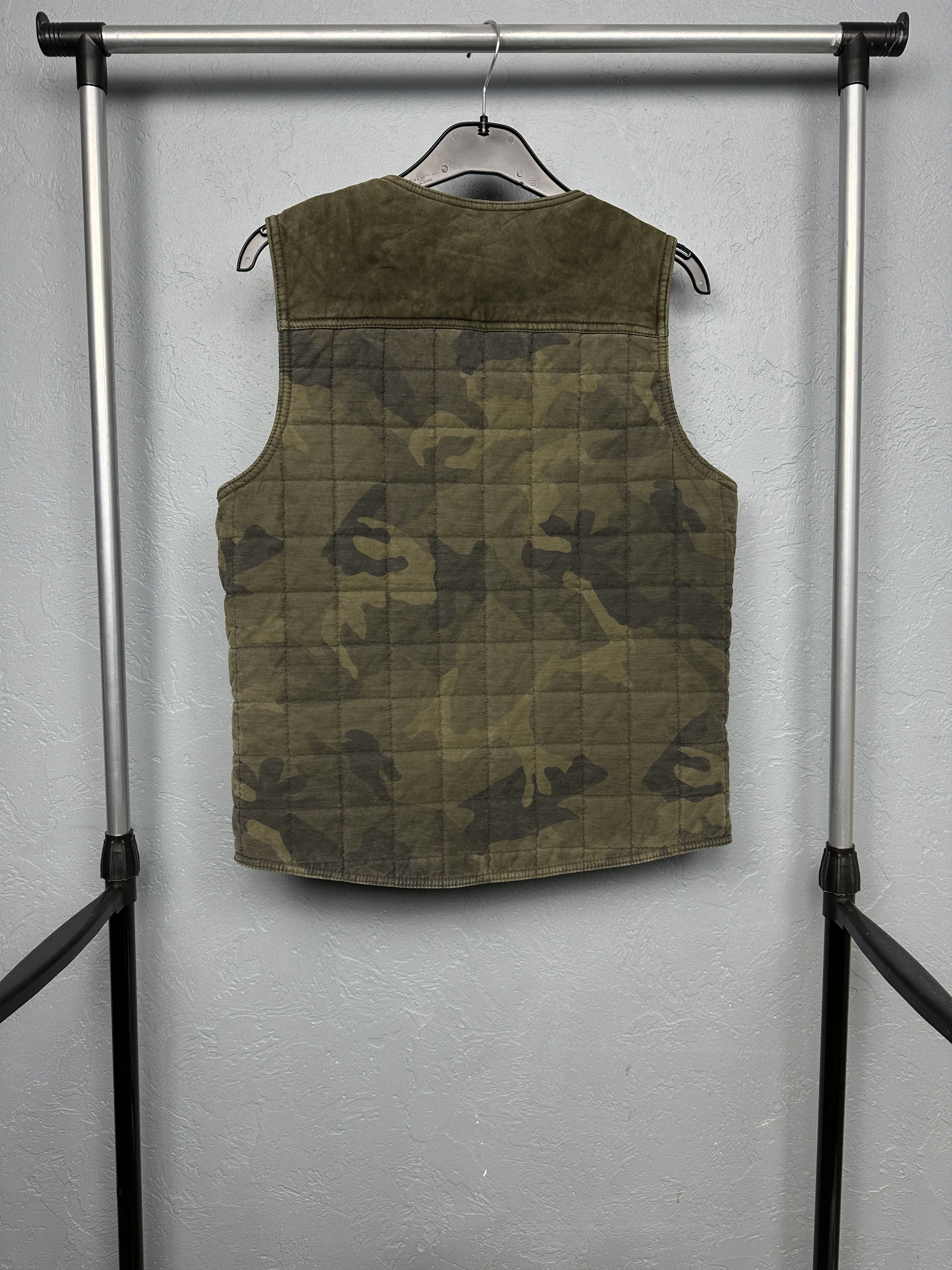 Allsaints Allsaints Mens Wolsley Camo Gilet Vest Size US M / EU 48-50 / 2 - 6 Thumbnail