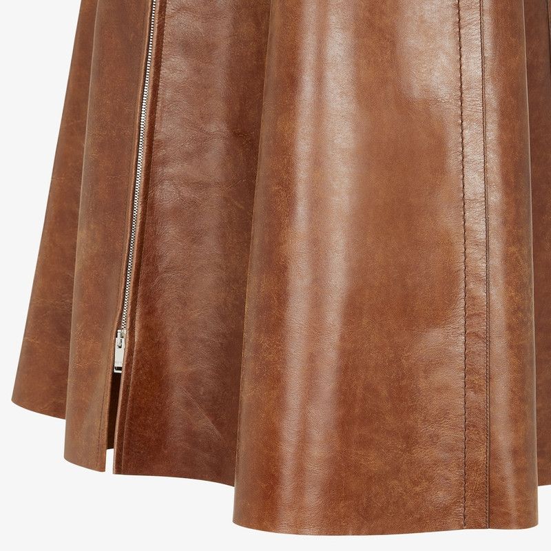 Fendi o1loc1c0426 Skirt in Brown Size 30" / US 8 / IT 44 - 3 Thumbnail