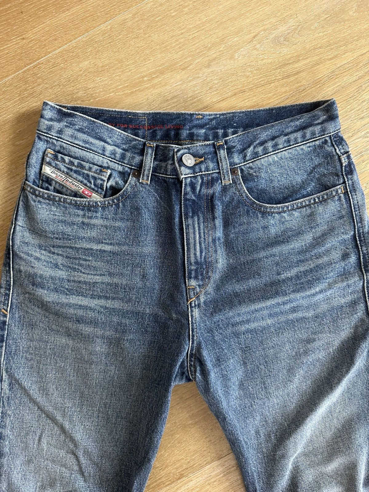 Diesel Diesel 2016 5 Pocket Boyfriend Blue Jeans Size 26" / US 2 / IT 38 - 2 Thumbnail