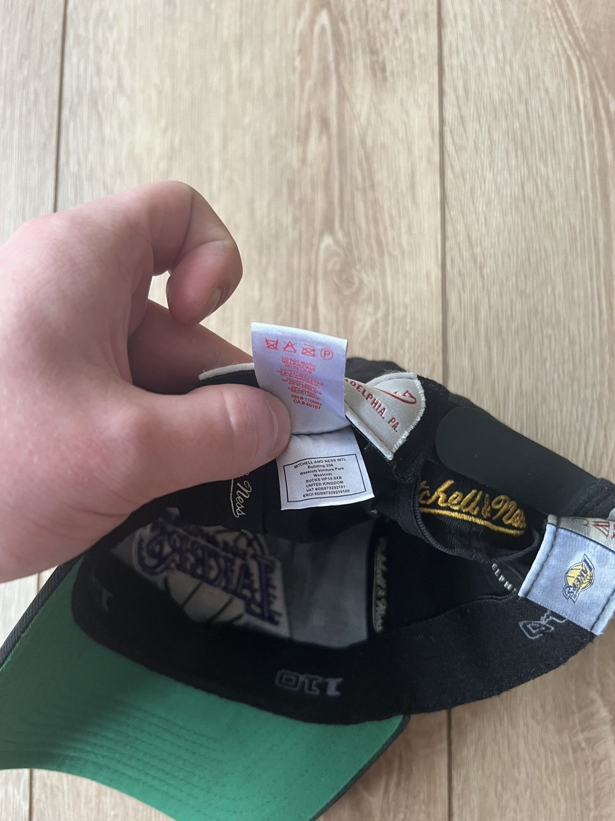Mitchell & Ness × NBA MITCHELL & NESS LAKERS LOS ANGELES CAP Size ONE SIZE - 9 Thumbnail