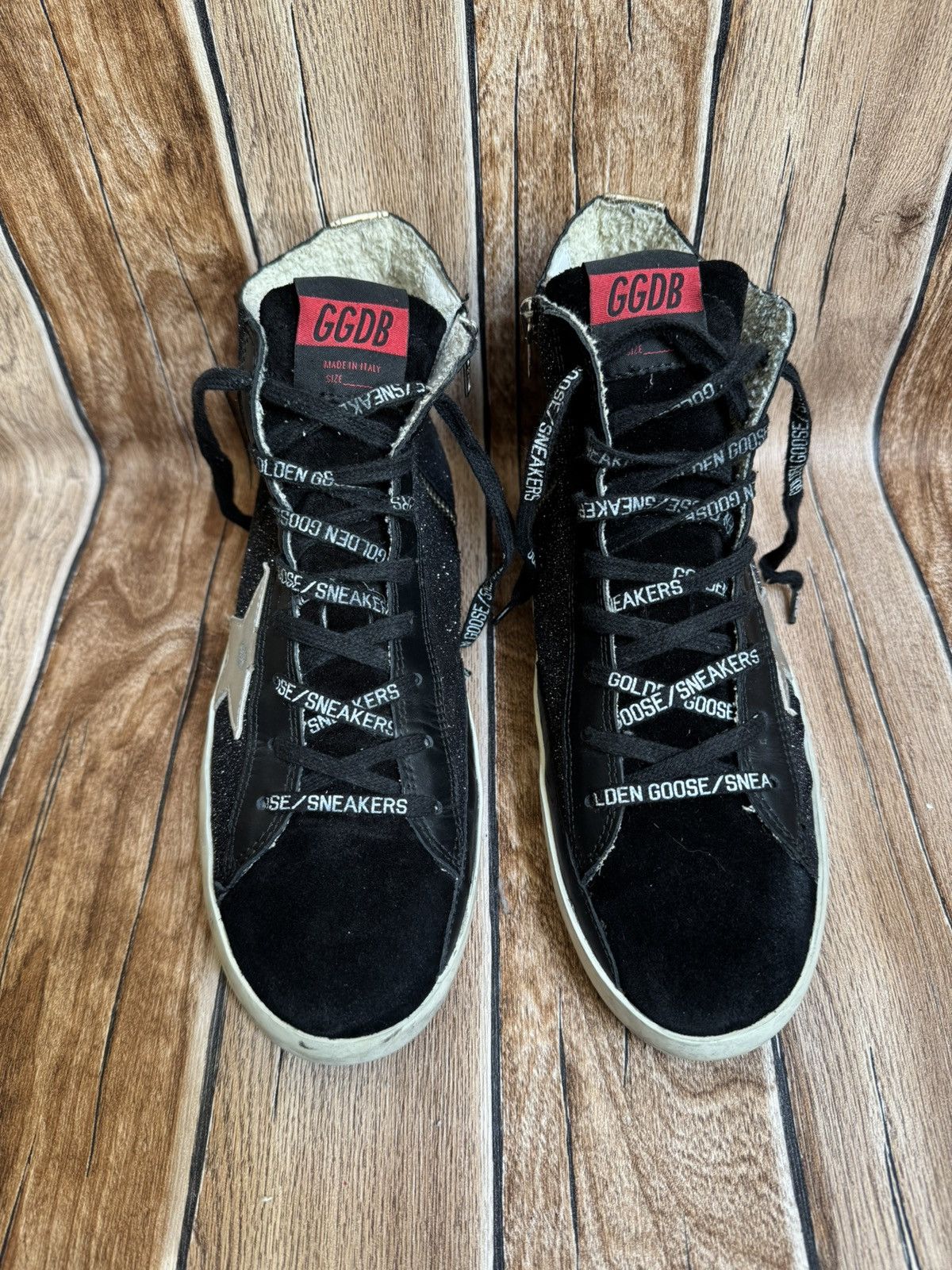 Golden Goose Glitter francy trainers Size US 9 / IT 39 - 4 Thumbnail