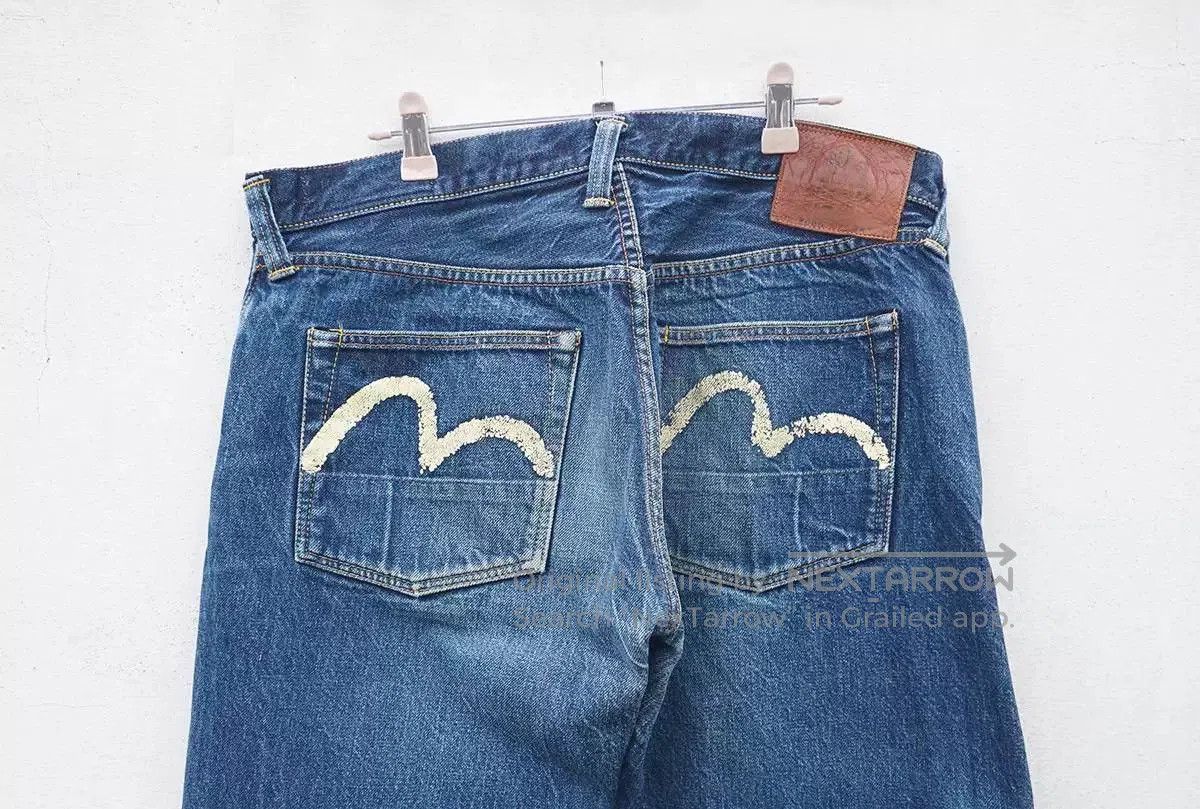 Evisu evisu no.1 2000 jeans original wash. Size US 38 / EU 54 - 5 Thumbnail