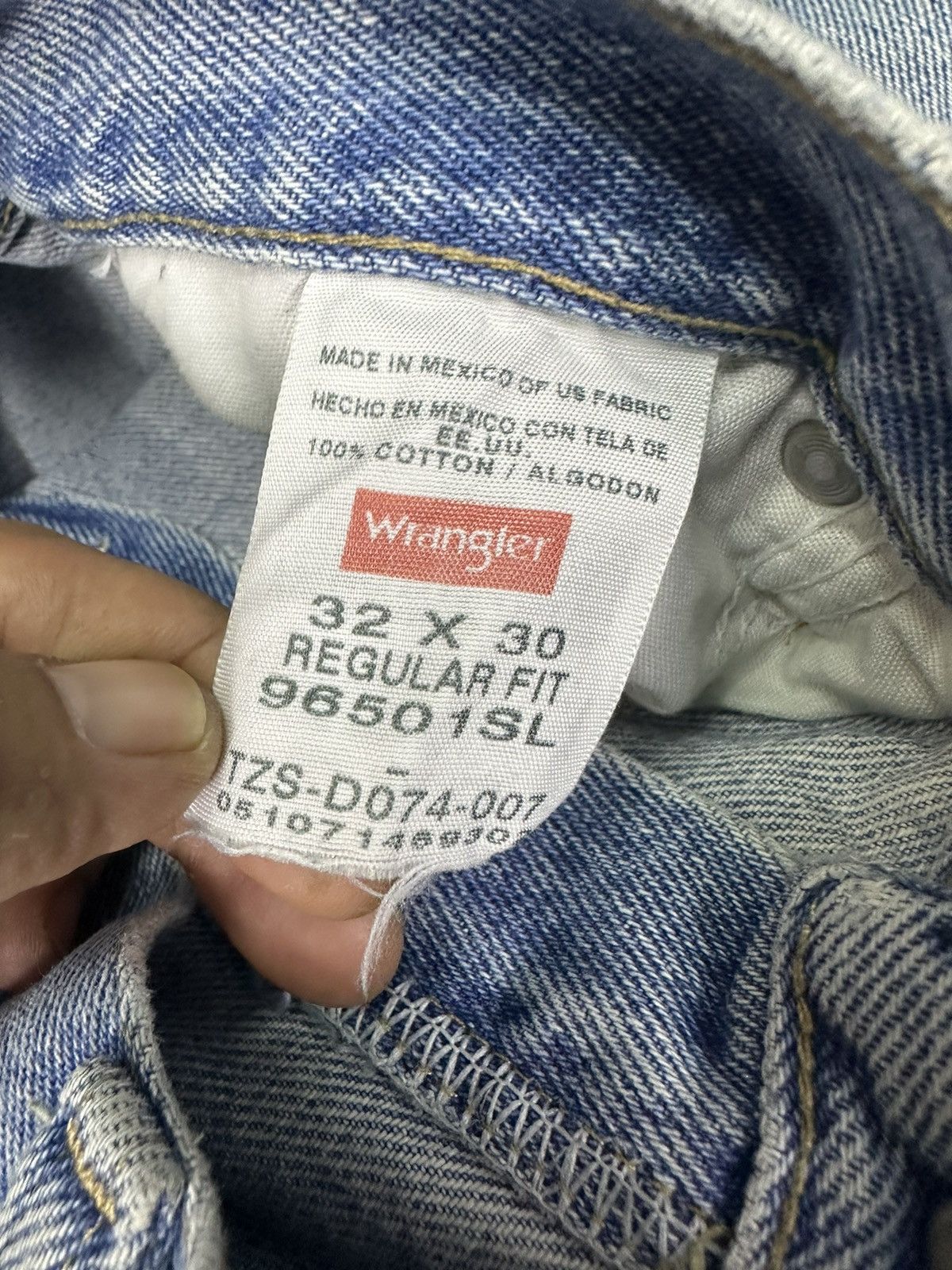 Wrangler Vintage Wrangler 90s Regular Denim 32x30 D719 Size US 32 / EU 48 - 13 Thumbnail