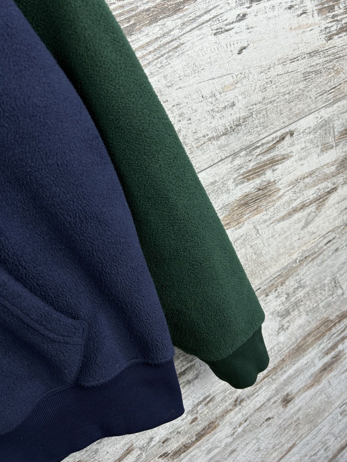 Polo Ralph Lauren Mens Vintage Polo Ralph Lauren collab polar fleece hoodie Size US S / EU 44-46 / 1 - 6 Thumbnail
