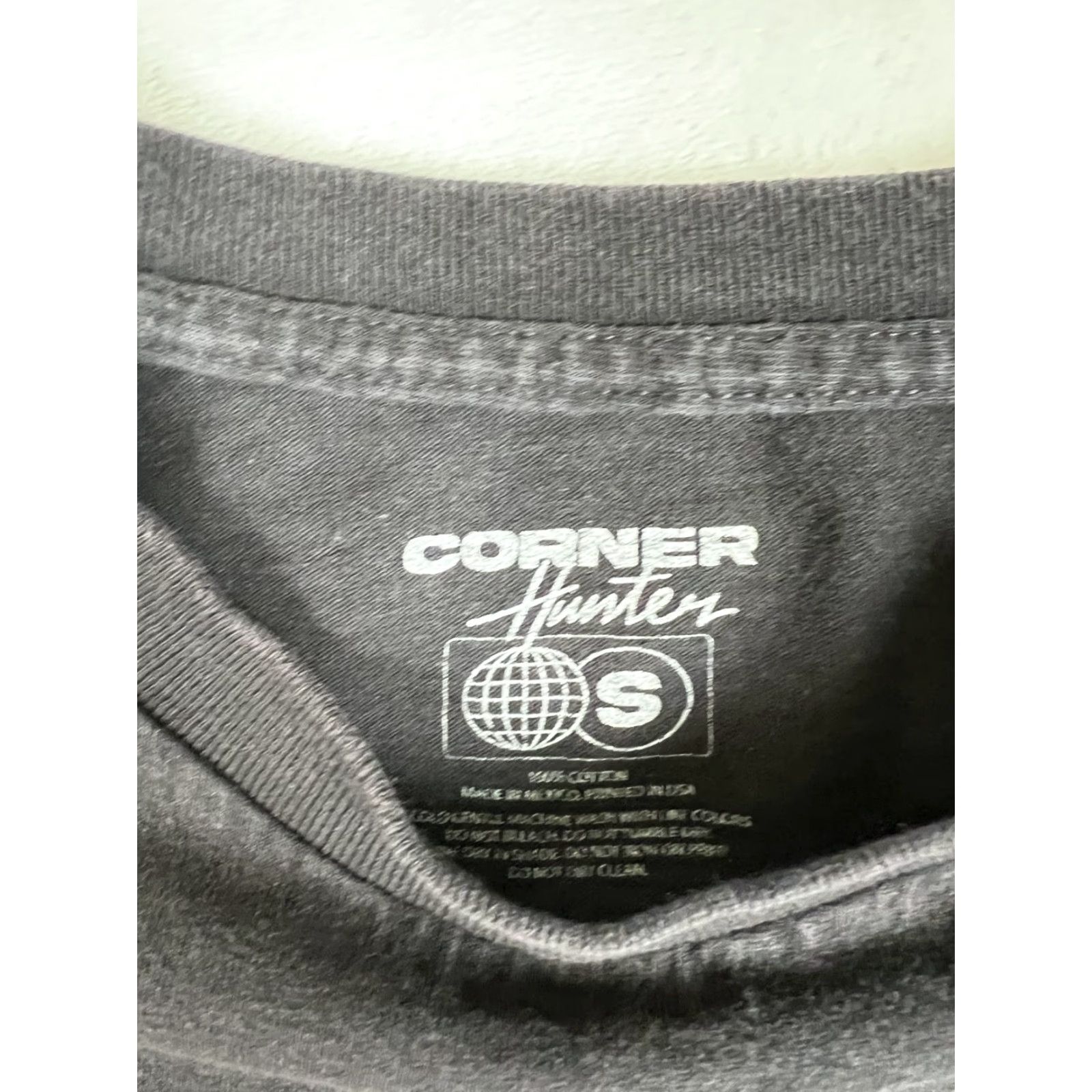 Hunter Corner Hunter T-Shirt Small Black 90s Cars Drift Vintage No (Men) Size US S / EU 44-46 / 1 - 5 Thumbnail