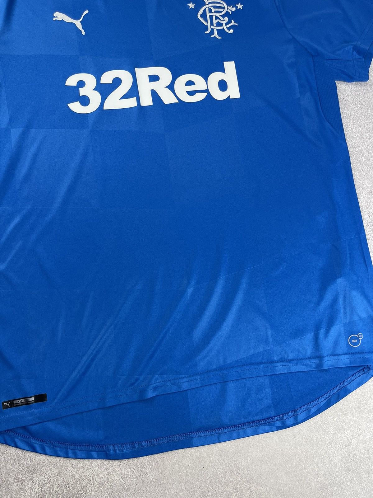 Vintage Glasgow Rangers 2016/18 Home Football Shirt Soccer Jersey Size US XXL / EU 58 / 5 - 4 Thumbnail