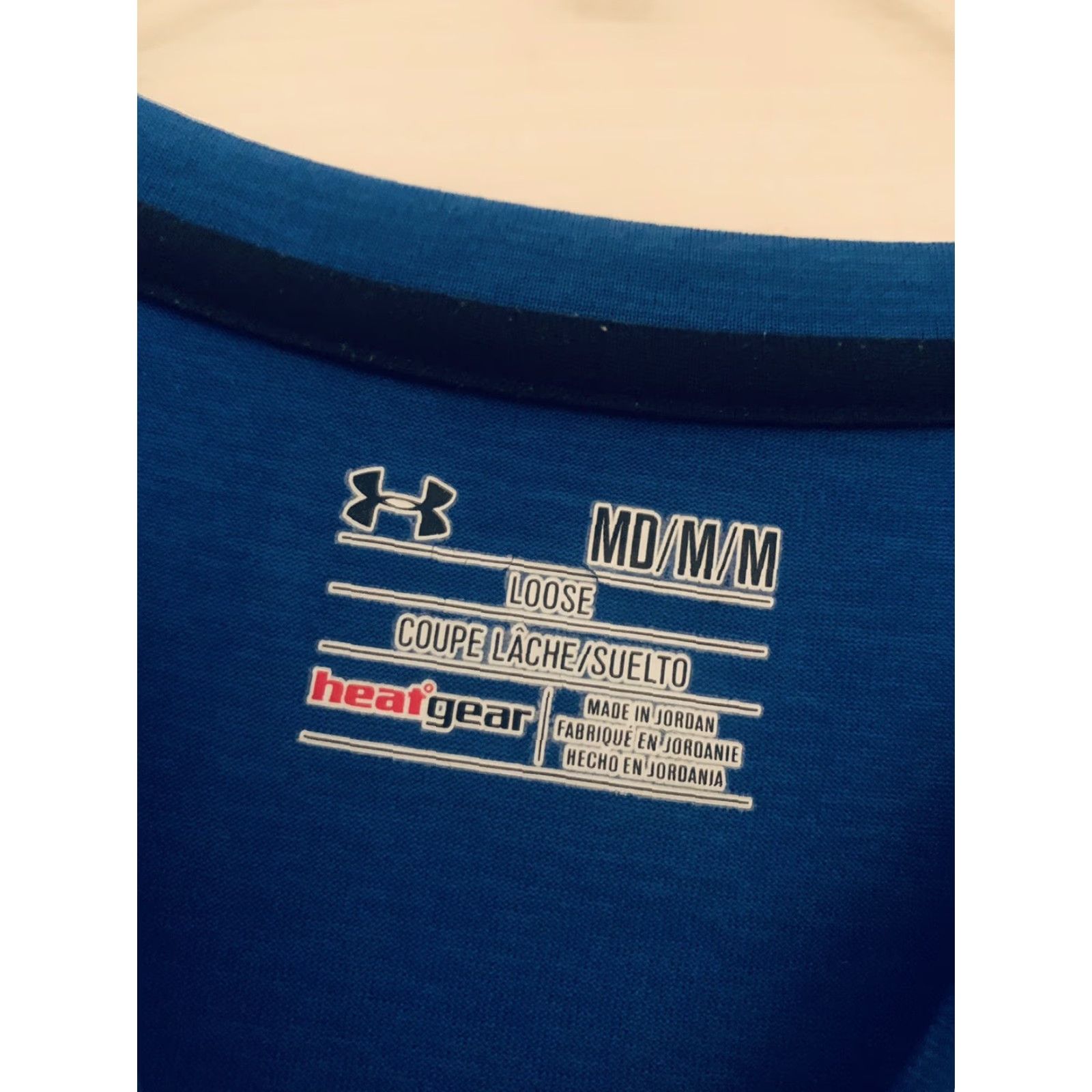 Under Armour Under Armour T-Shirt Sportstyle Short Sleeve Crew Neck Men M Blue 100% Polyester Drifit Rossetta Jersey Breathable Quick Dry Logo Sports Basic Tee Size US M / EU 48-50 / 2 - 3 Thumbnail