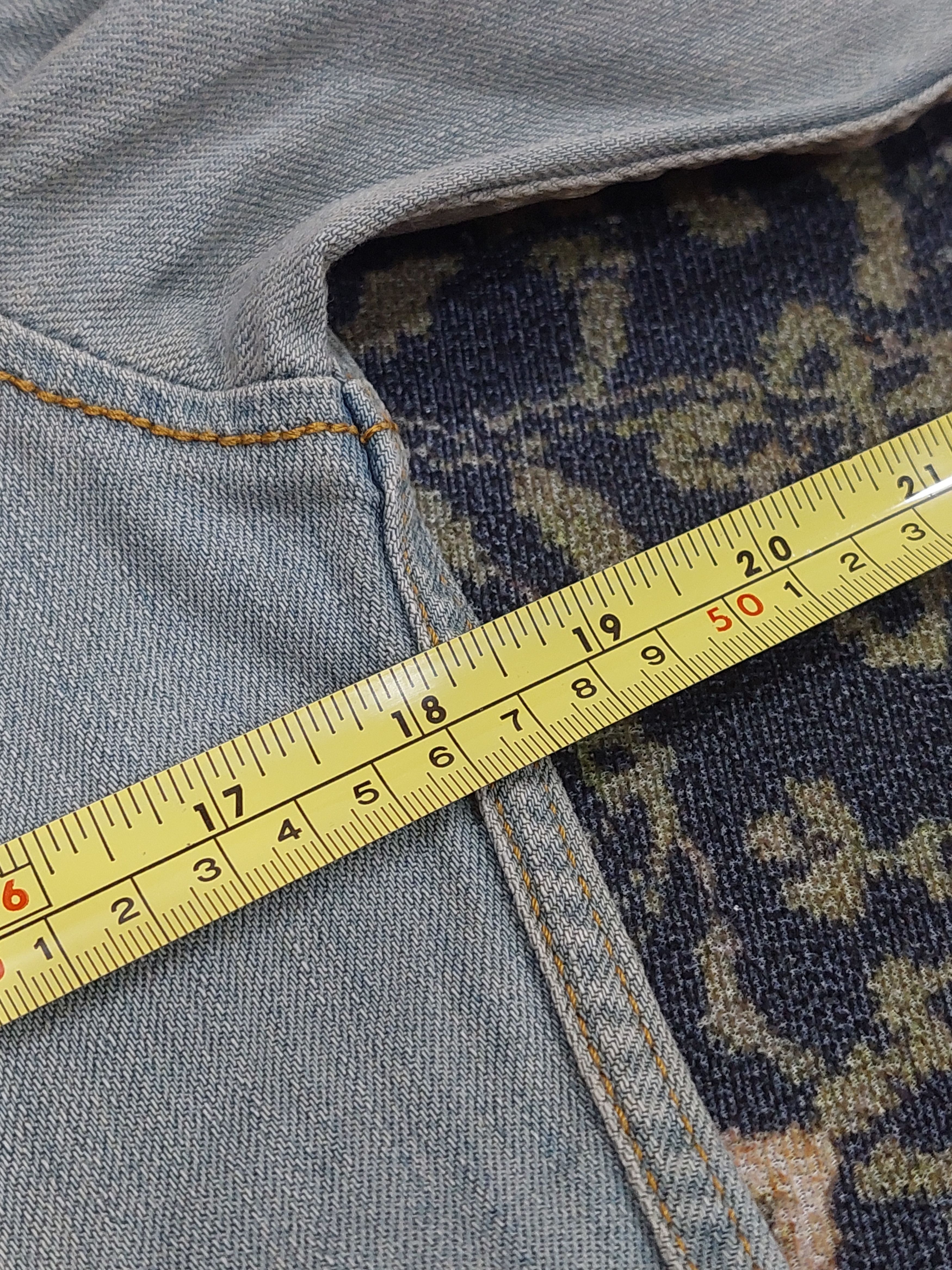 If Six Was Nine × Tornado Mart Tornado Mart Denim Button Shirt Jacket Size S / US 4 / IT 40 - 8 Thumbnail