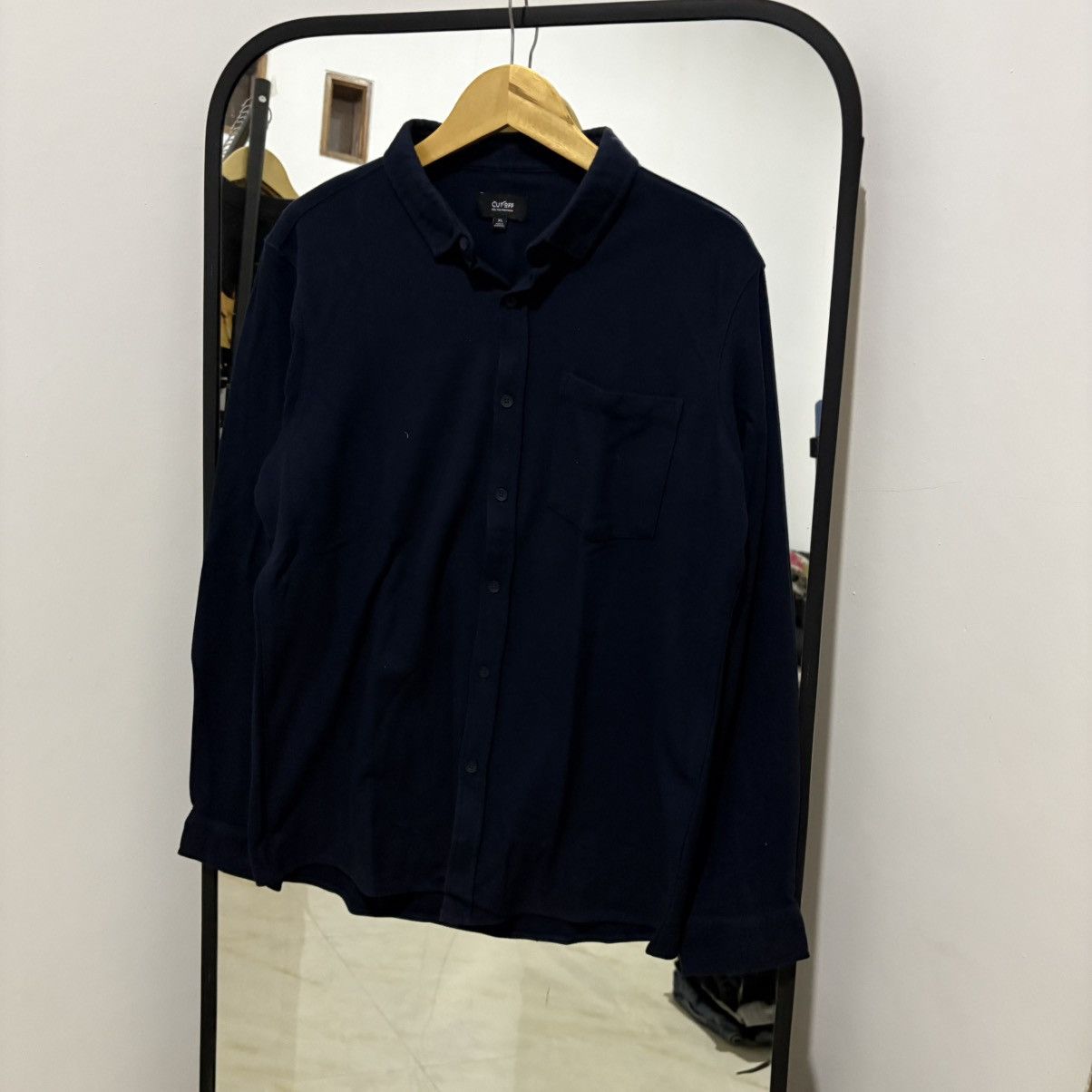 Other Basic Navy Long Sleeve Shirt Size US XL / EU 56 / 4 - 1 Thumbnail