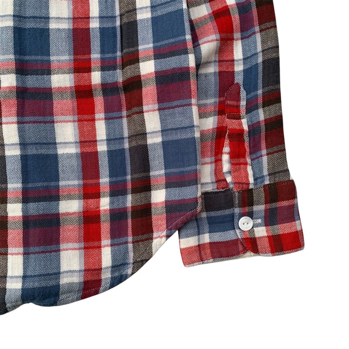 Issey Miyake × Japanese Brand × Ne-Net Ne-Net by Issey Miyake Flanel Shirt Size US M / EU 48-50 / 2 - 10 Thumbnail