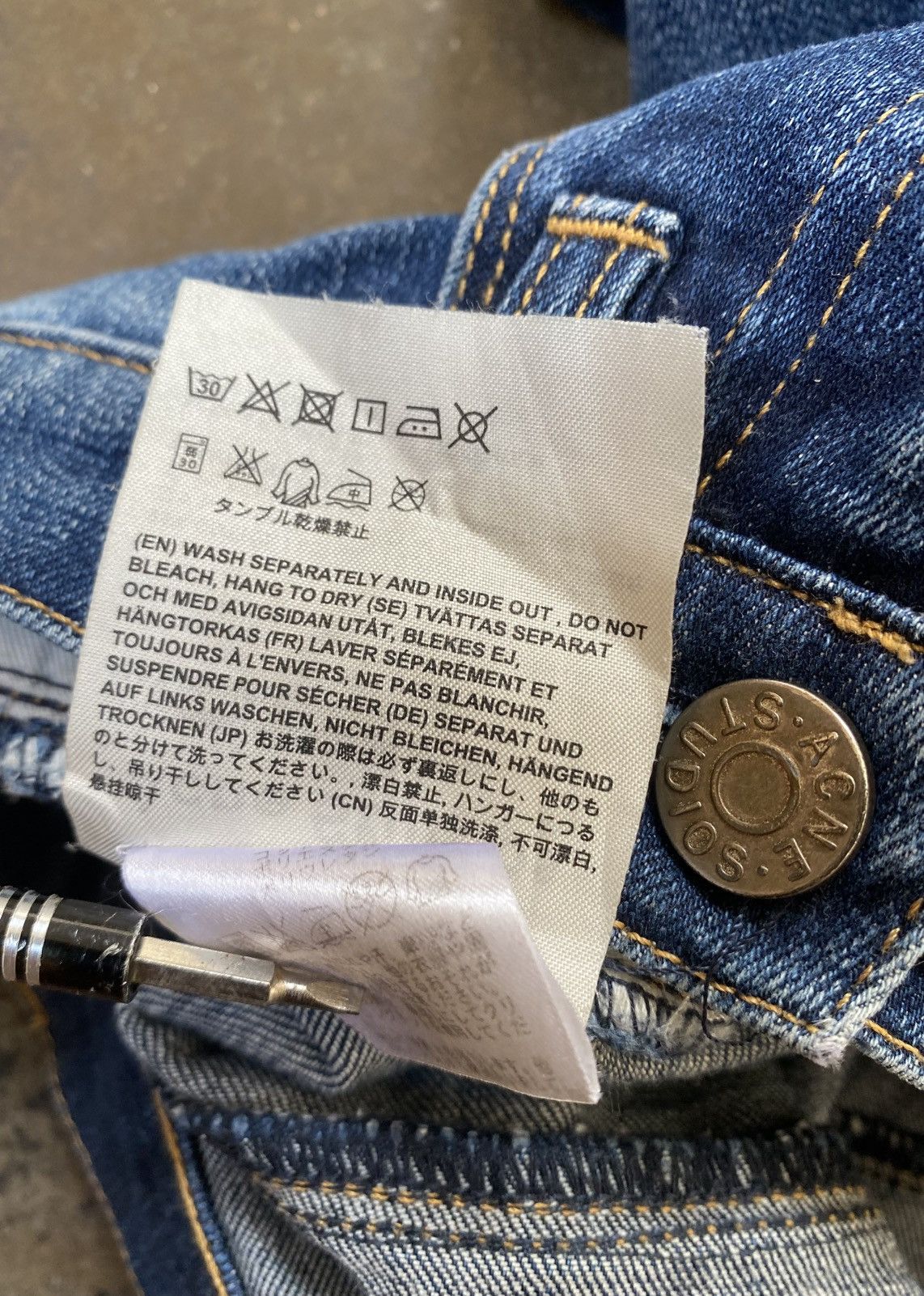 Acne Studios Acne Studious skinny fit jeans Size US 28 / EU 44 - 8 Thumbnail