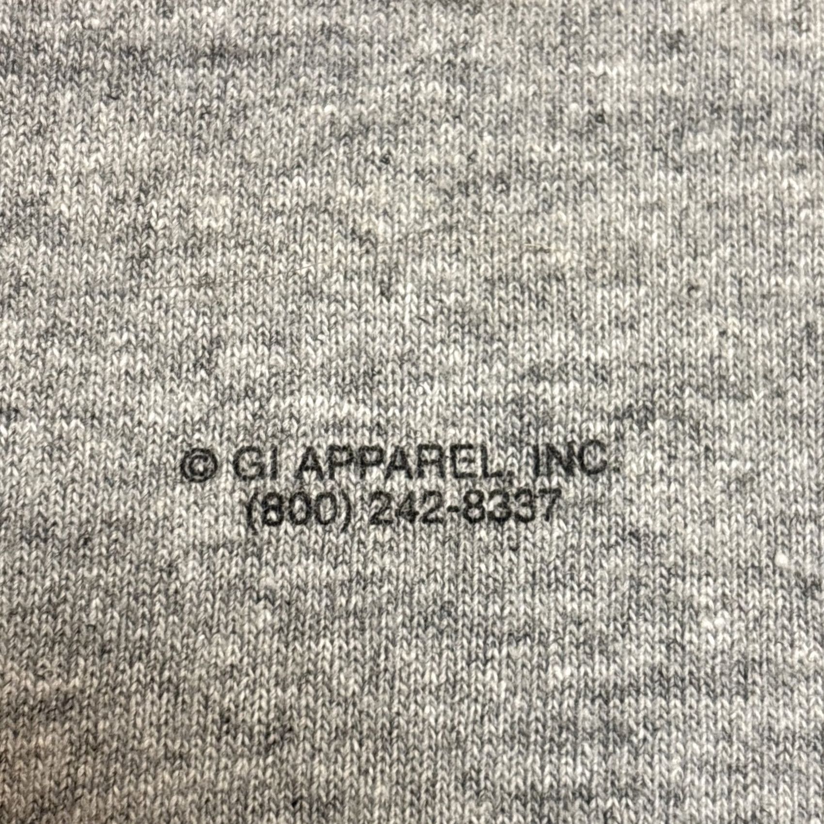 Vintage Tennessee River TShirt Grey Wolf Patriotic Cotton M USA Flag Graphic Tee Men Short Sleeve Crew Neck Blue Size US M / EU 48-50 / 2 - 3 Thumbnail