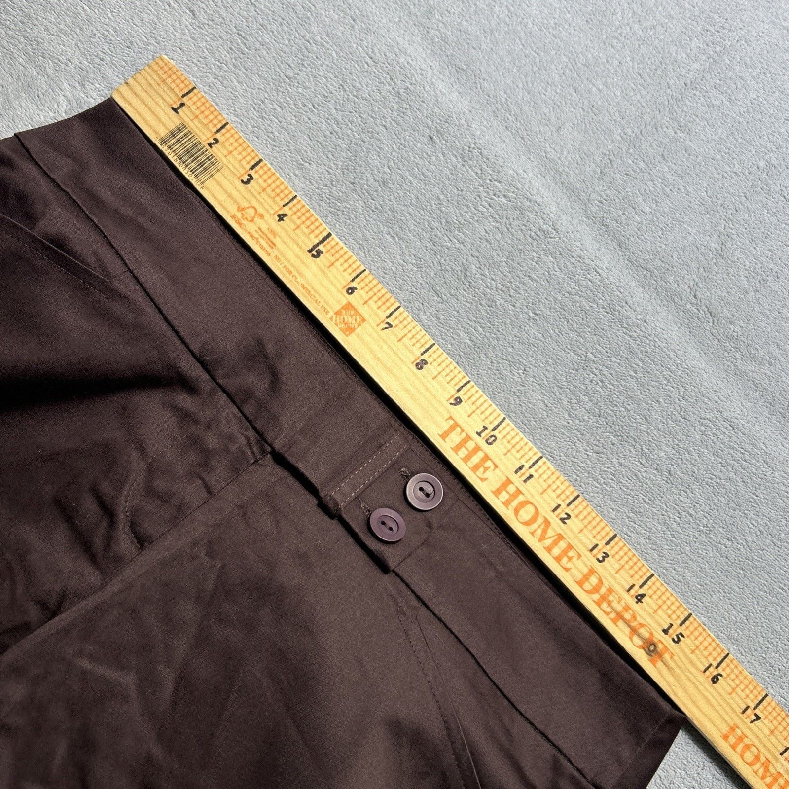 7 For All Mankind Bell Bottom Dojo Beyond Baggy Slacks Pants Women Large 32x32 Size 32" / US 10 / IT 46 - 7 Thumbnail