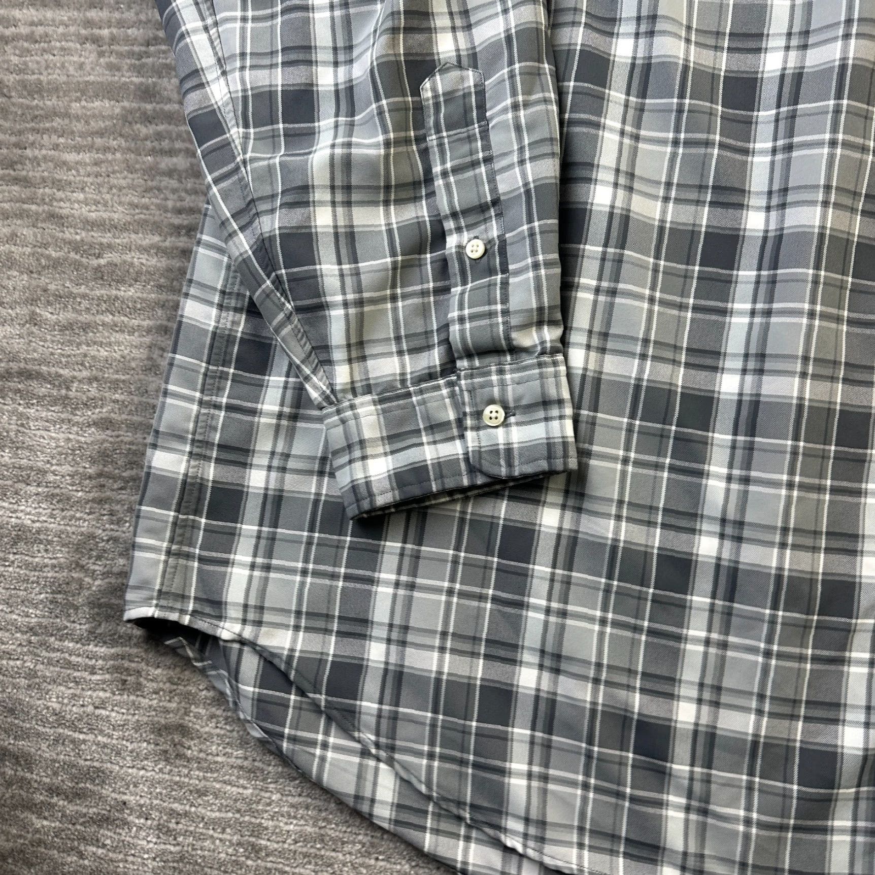 Polo Ralph Lauren Polo Ralph Lauren Shirt Mens 2XB 2XL Big Gray Performance Button Up Pony Size US XXL / EU 58 / 5 - 3 Thumbnail