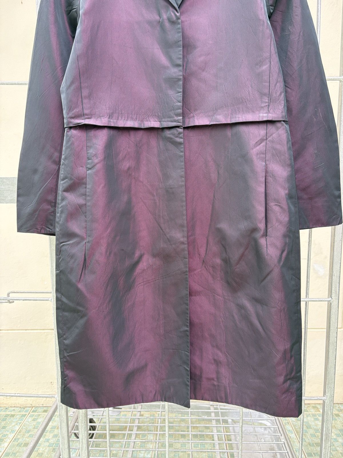 Jil Sander JILSANDER red maroon coat Size S / US 4 / IT 40 - 4 Thumbnail