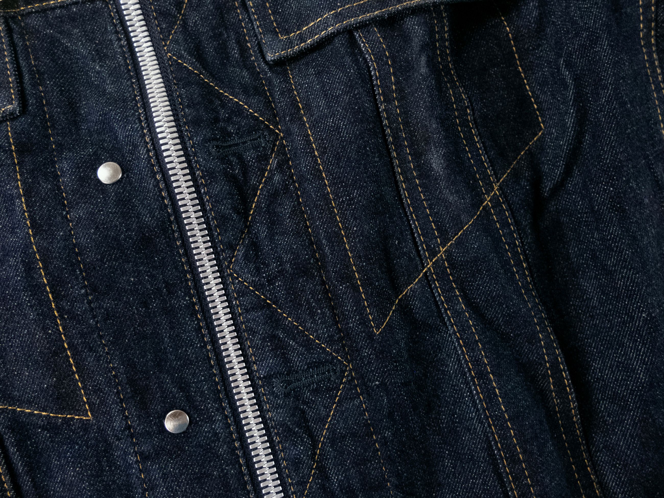 Bottega Veneta BOTTEGA VENETA navy indigo blue denim jacket Size 52 / Large Size US L / EU 52-54 / 3 - 7 Thumbnail