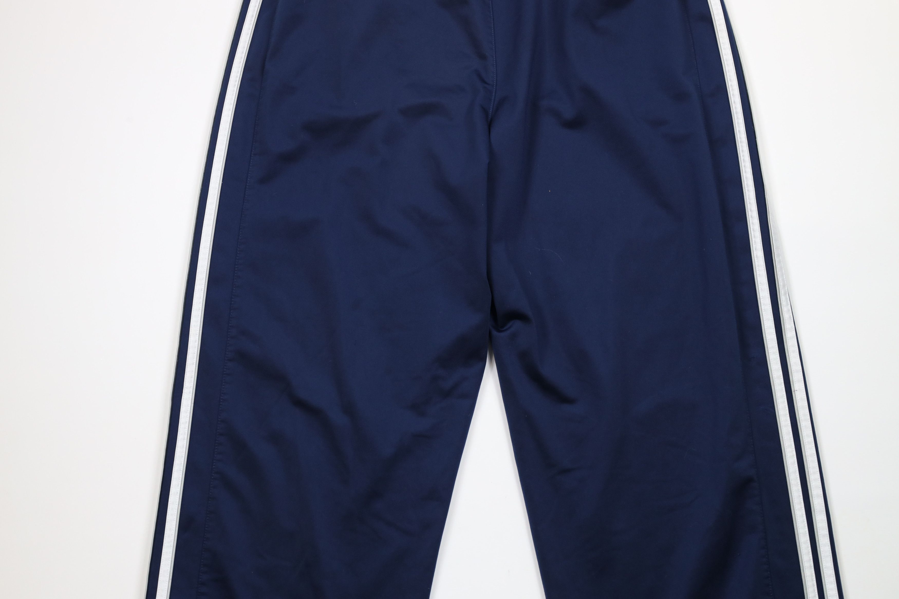 Adidas × Vintage Vintage Y2K 2005 Adidas Spell Striped Wide Leg Pants Blue Size US 38 / EU 54 - 12 Thumbnail