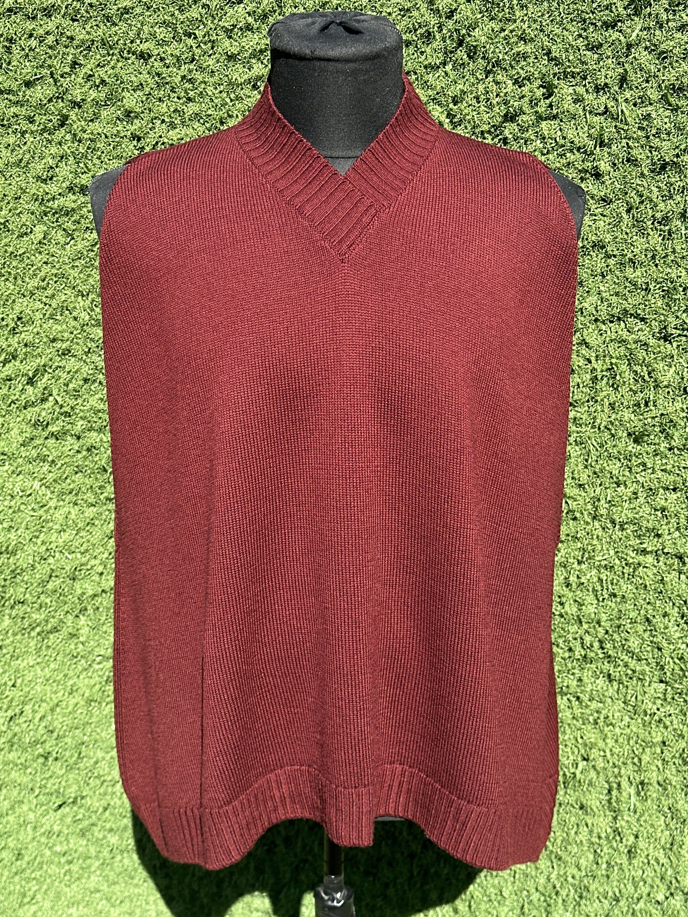 eskandar Eskandar 100% Merino Wool Oversized A-Shape Vest One Size Size ONE SIZE - 1 Thumbnail