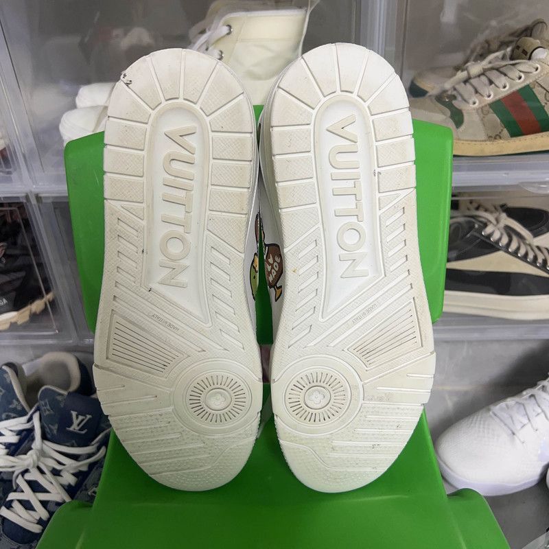 Louis Vuitton Nigo x Louis Vuitton Trendy White Sneakers -2508 Size US 9.5 / IT 39.5 - 2 Thumbnail