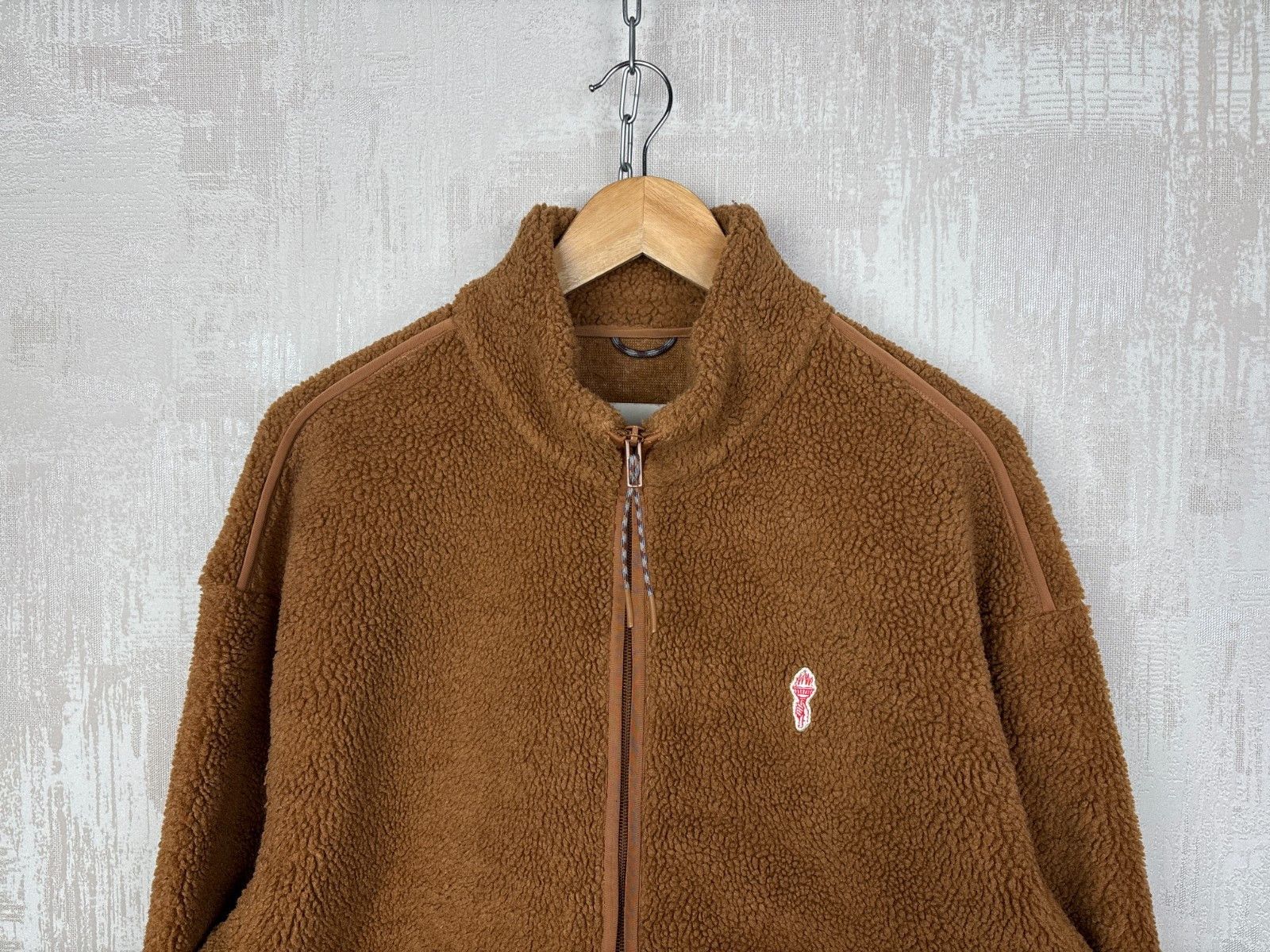 Other Revolution Style 7708 Boxy Fleece Jacket Oversized fit Size US L / EU 52-54 / 3 - 3 Thumbnail