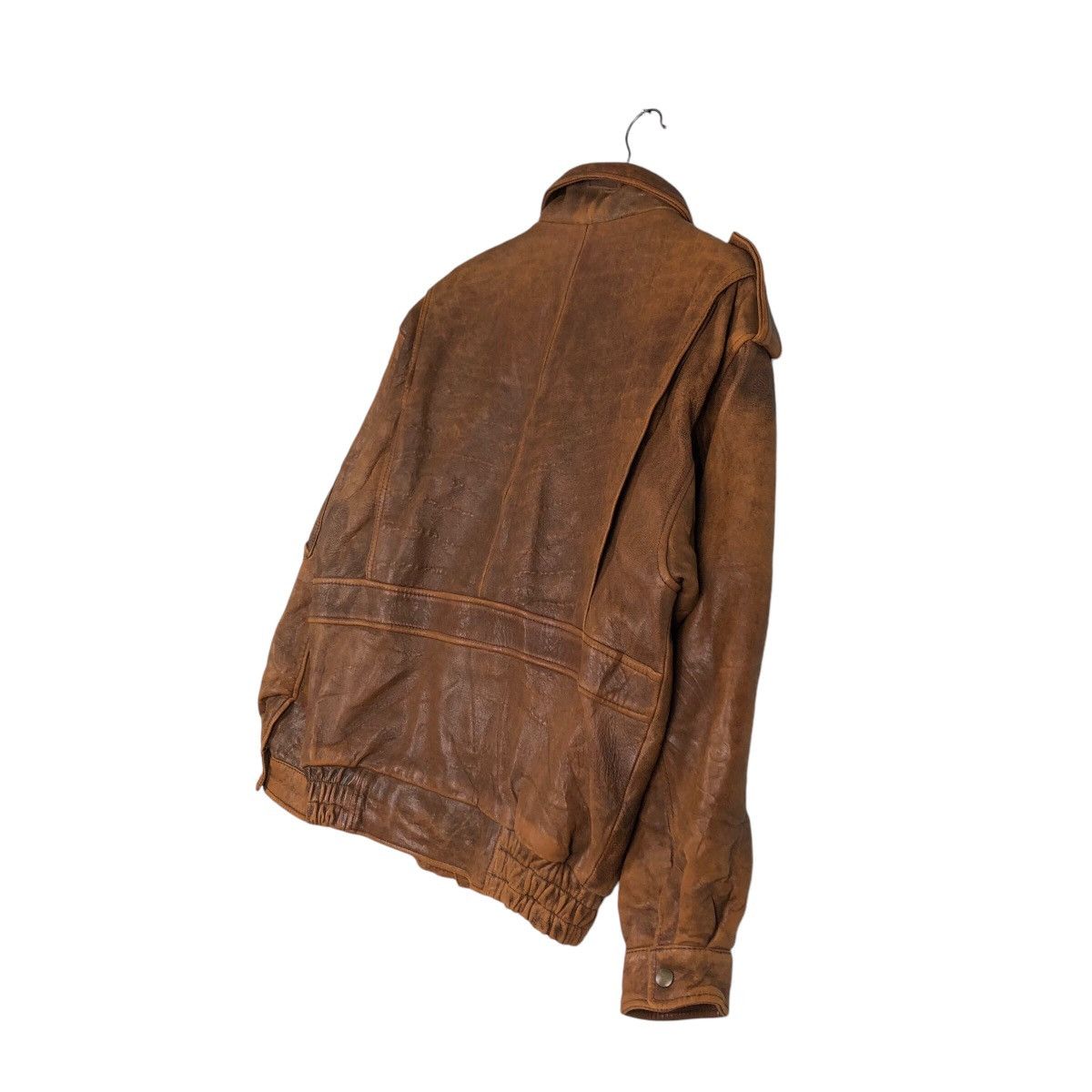 Japanese Brand 📌Vintage Military Design Leather Jacket SoffIce Full Print Size US L / EU 52-54 / 3 - 11 Thumbnail
