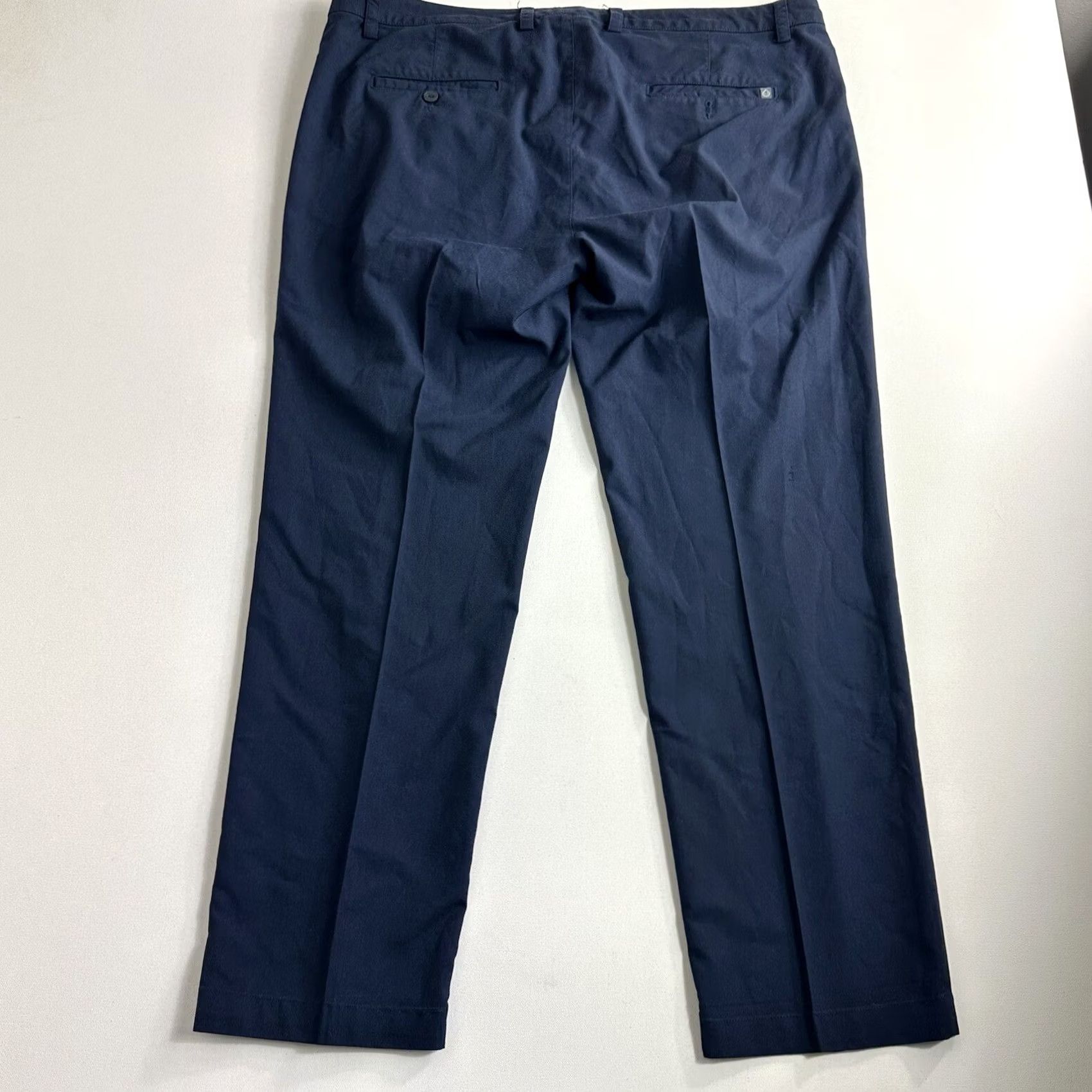 Vintage Tasc Mens 40x31 Motion Pant Straight Fit Blue Bamboo Viscose Stretch Water Resis Pants Mens 40 Inseam 31in Casual Golf Sports Stretch Size US 40 / EU 56 - 2 Thumbnail