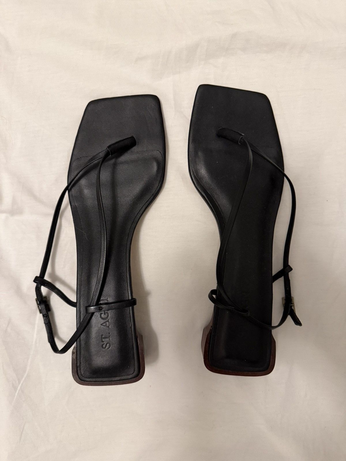 St. Agni St. Agni Leather Sandals Size US 9 / IT 39 - 1 Thumbnail