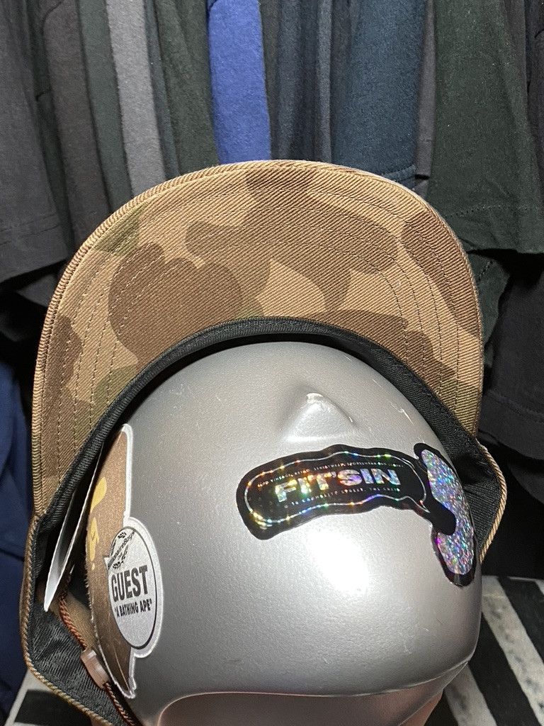 Bape 00s Bape Dev-Ops Proper Uniform Cut and Sew Flat Top Cap Size ONE SIZE - 6 Thumbnail
