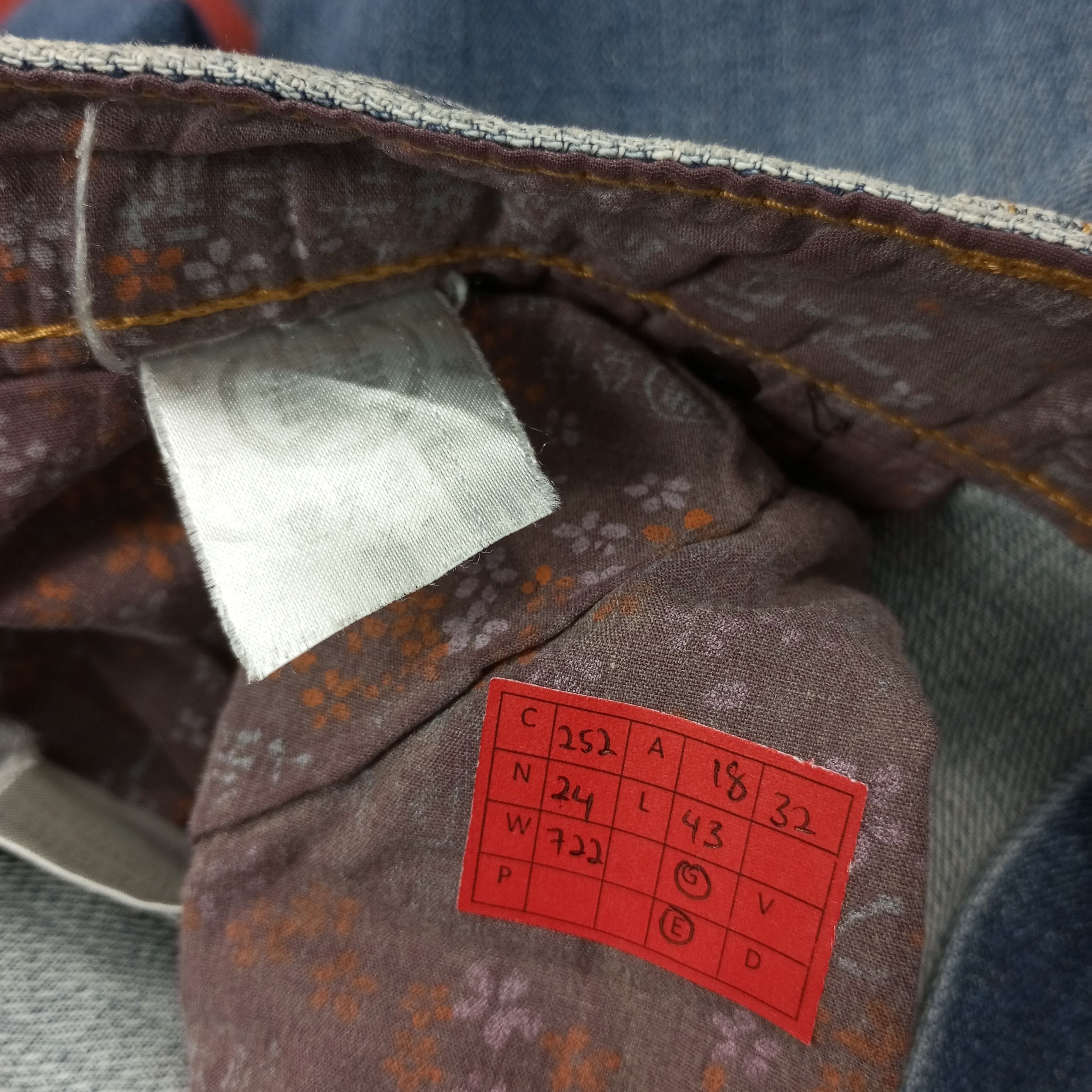 Japanese Brand Japanese Fashion Streetwear Style Art Design Jeans c252n24 Size US 36 / EU 52 - 13 Thumbnail