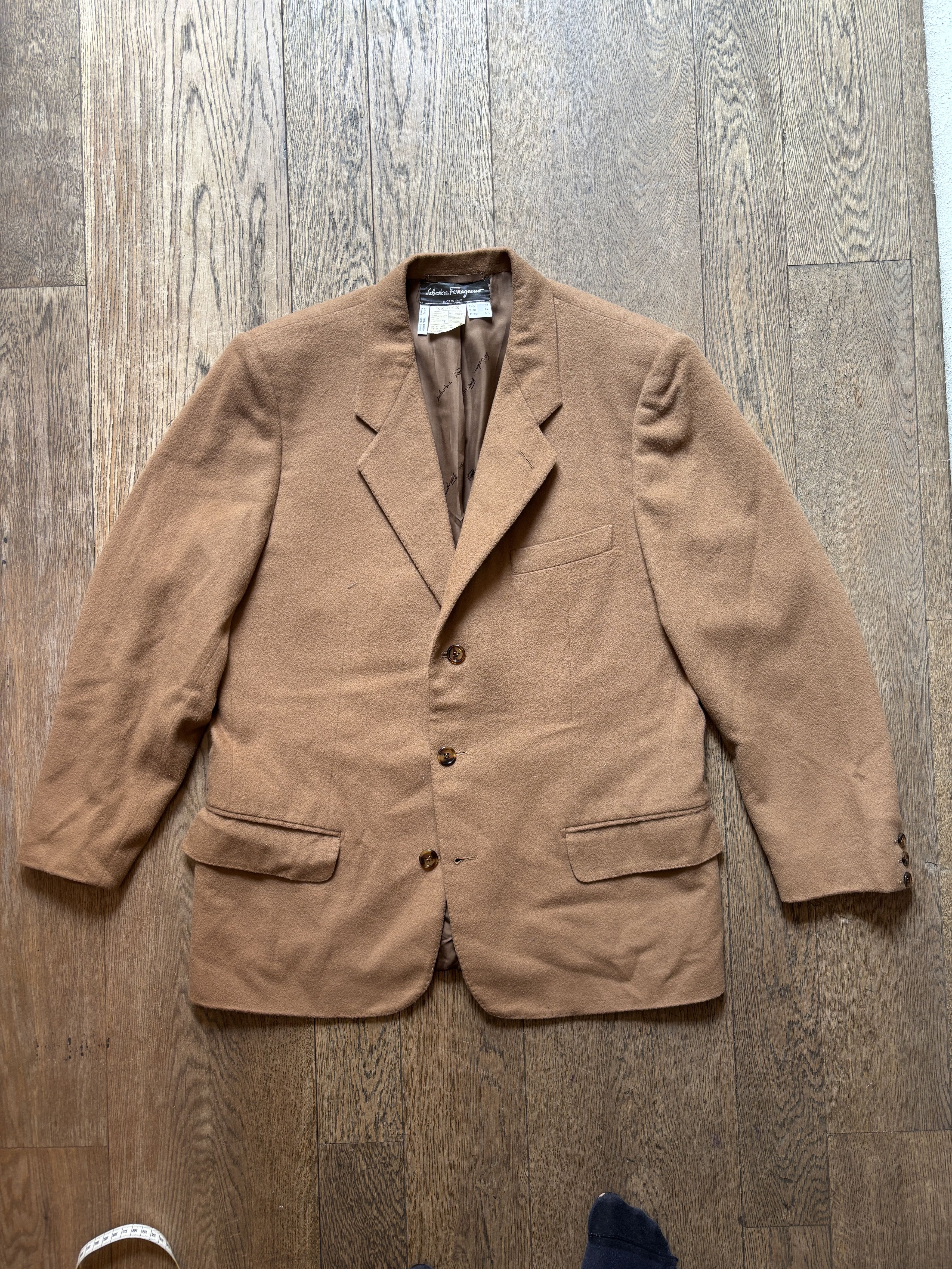 Salvatore Ferragamo Vintage Ferragamo Tailored Blazer Size 42R - 1 Thumbnail