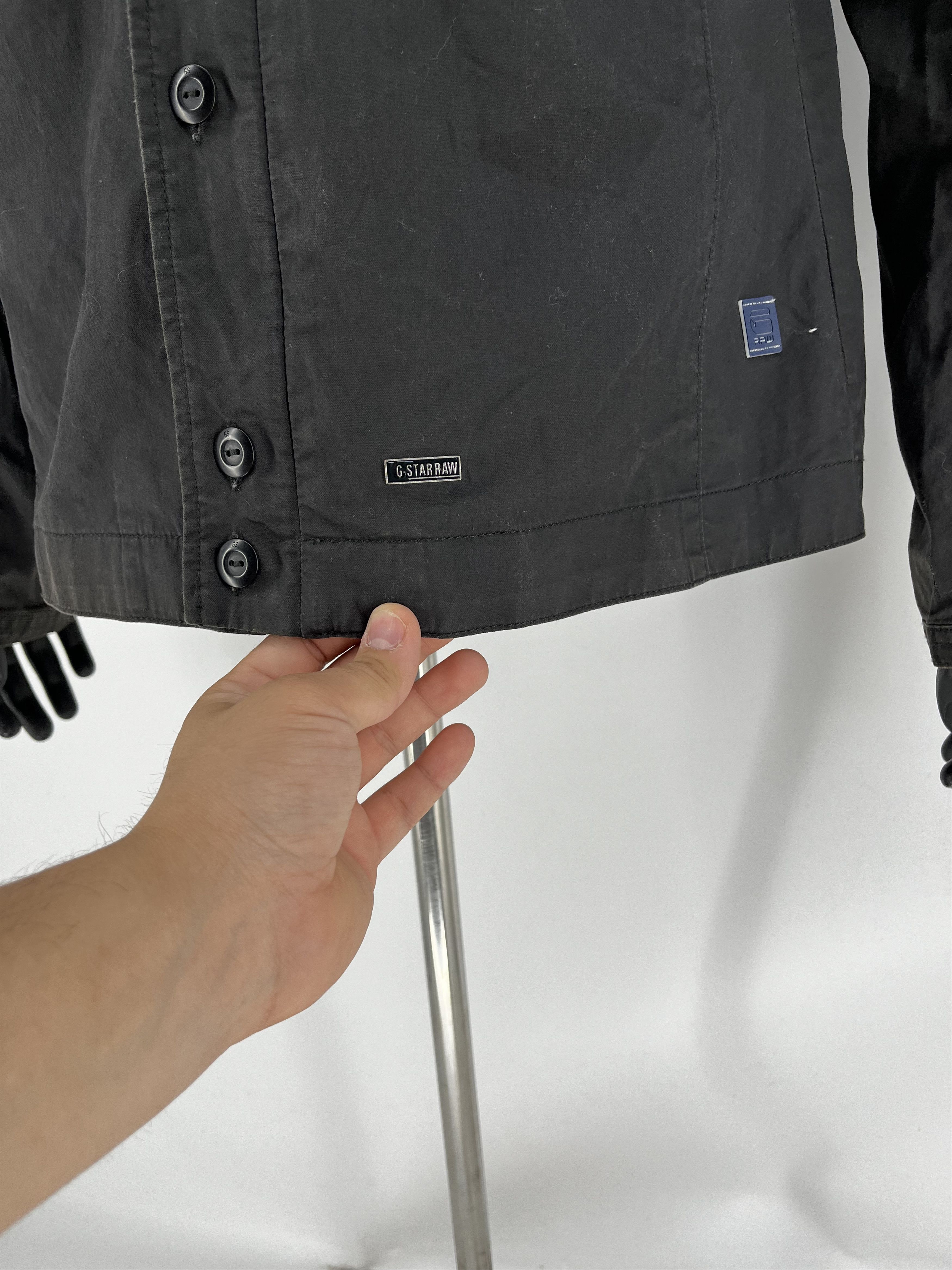 G-Star Vintage G-Star Raw Y2K cargo military zip jacket size L XL Size US XL / EU 56 / 4 - 10 Thumbnail