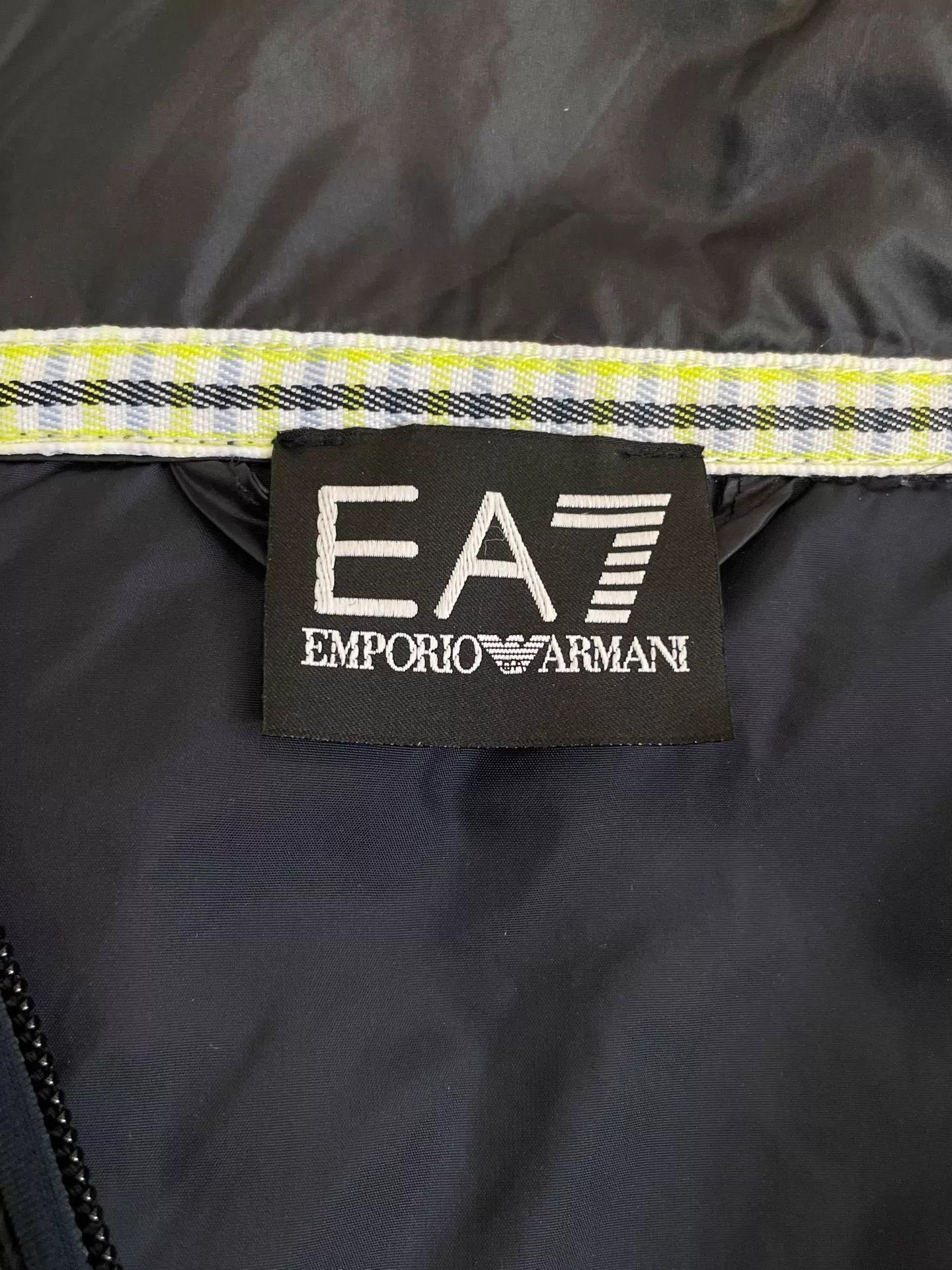 Emporio Armani EA color blocked classic versatile jacket Size US M / EU 48-50 / 2 - 5 Thumbnail