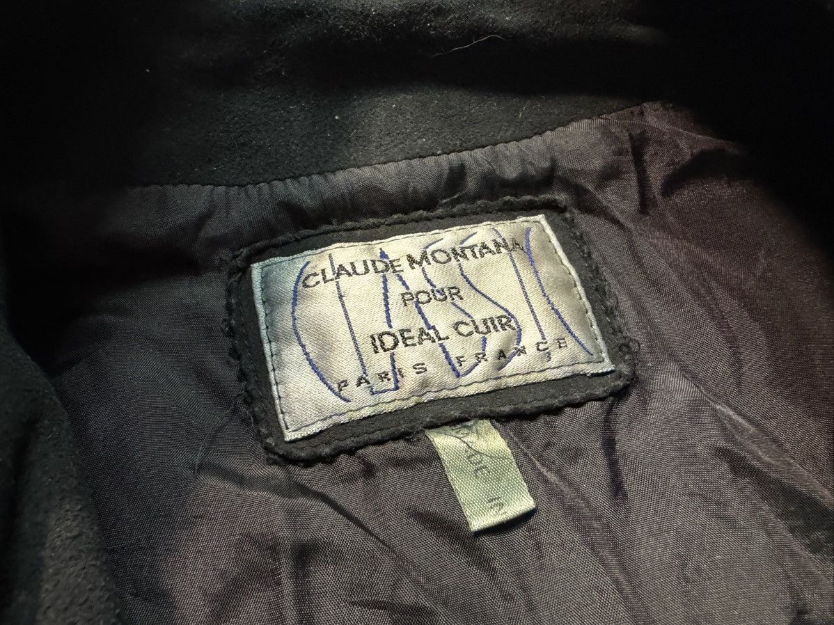 Claude Montana Vintage Claude Montana Classic pour ideal cuir suede jacket Size US M / EU 48-50 / 2 - 14 Thumbnail