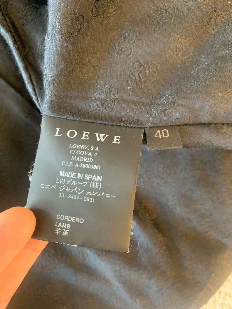 Loewe LOEWE Sheepskin leather jacket Size M / US 6-8 / IT 42-44 - 5 Thumbnail