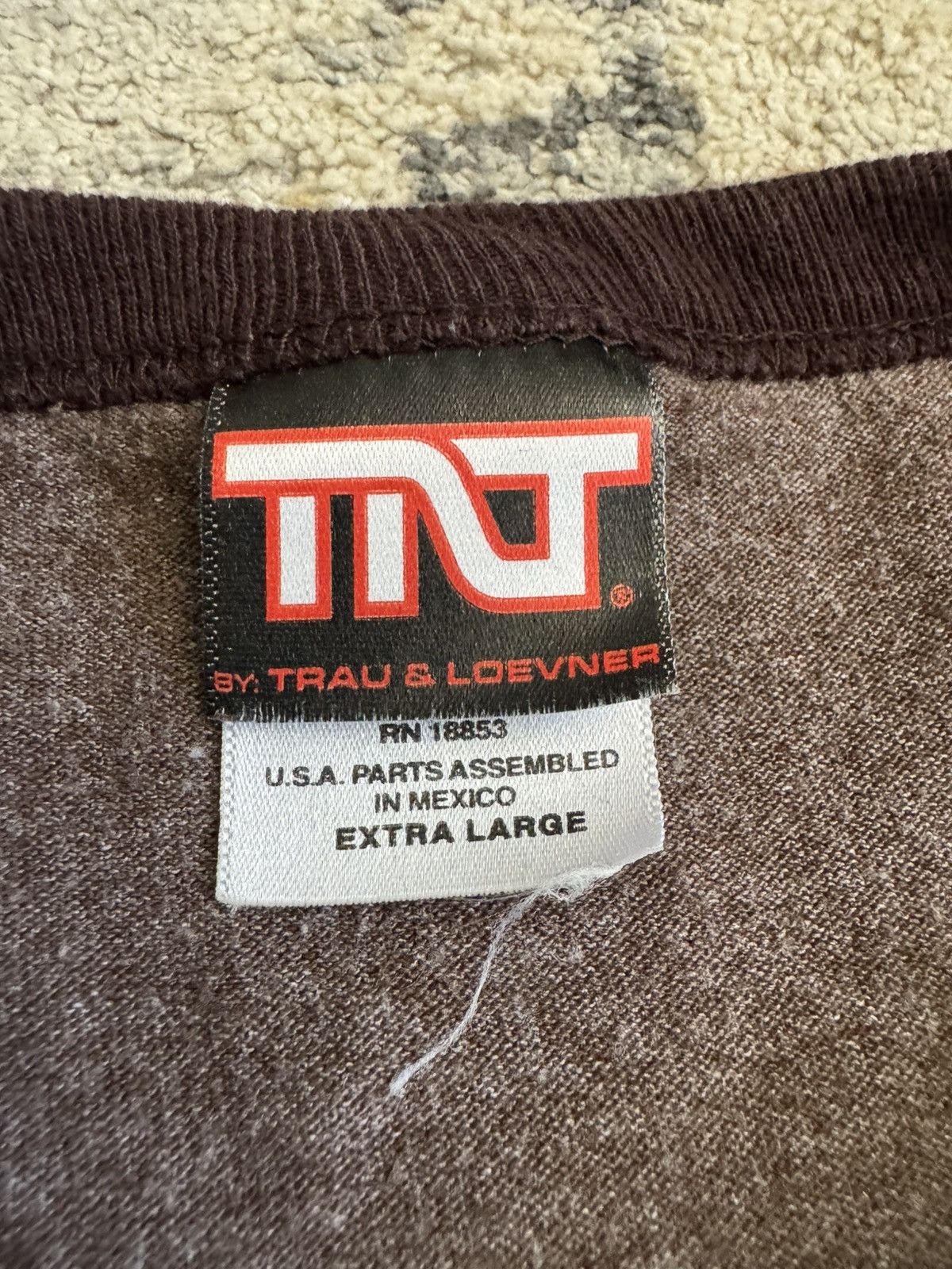 Vintage TNT 2006 Ringer Tootsie Roll Graphic Tee Size US XL / EU 56 / 4 - 6 Thumbnail
