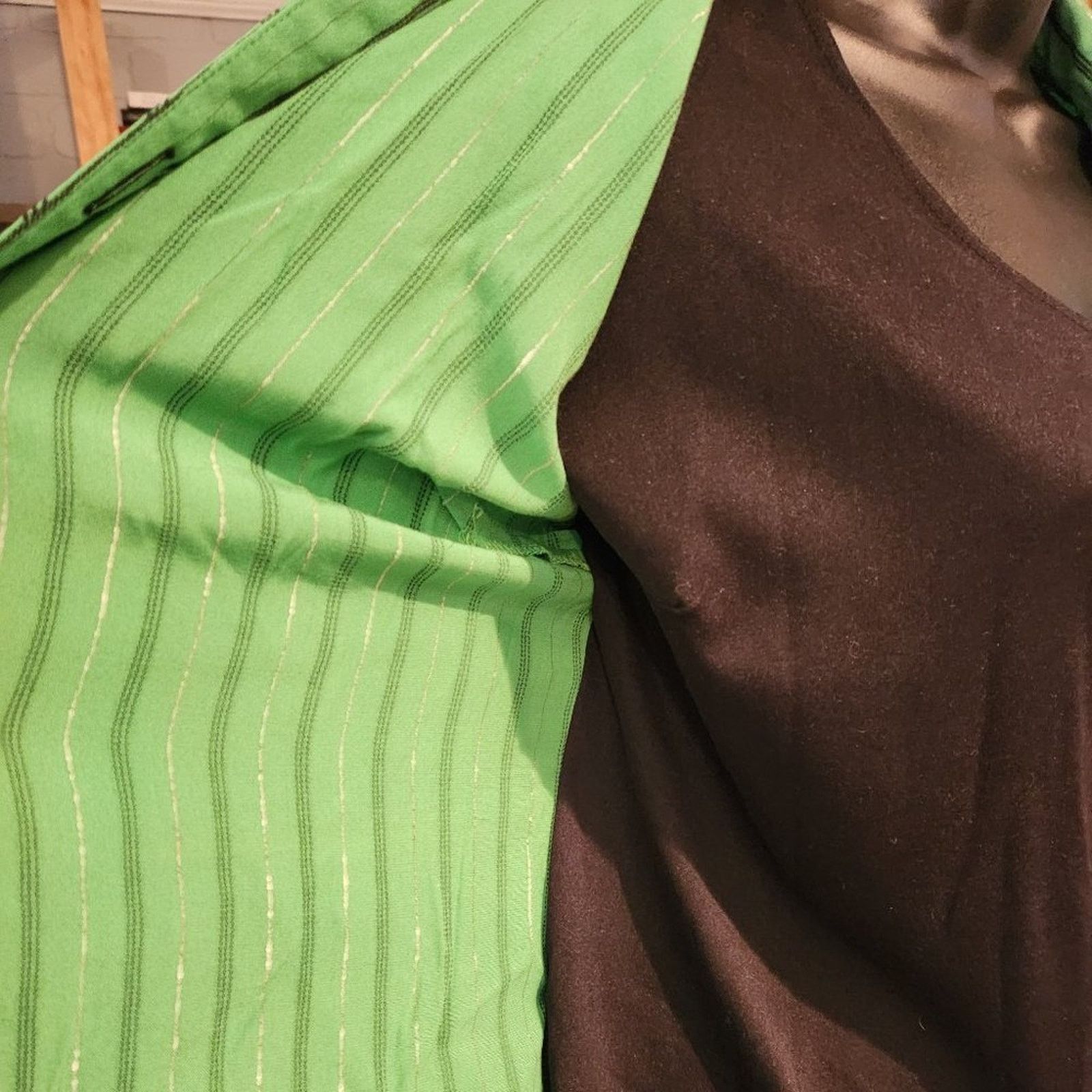 Other Green and Black Faux Two-piece from CB Career Size L / US 10 / IT 46 - 4 Thumbnail