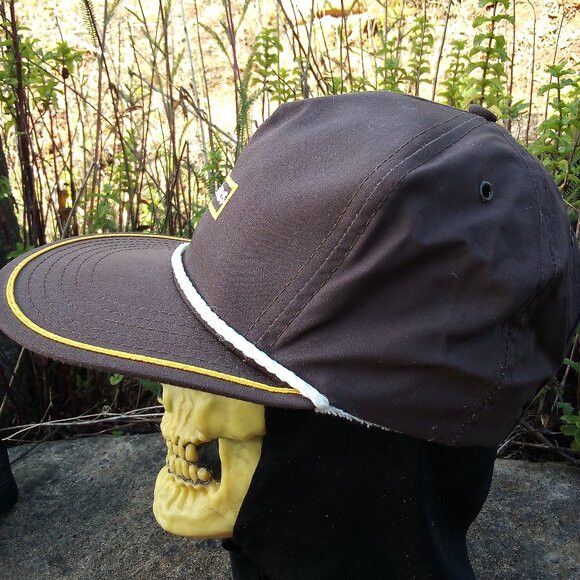 Vintage DS Vintage Burrus Seed Rope Snap Back Trucker Hat Cap Size ONE SIZE - 2 Thumbnail