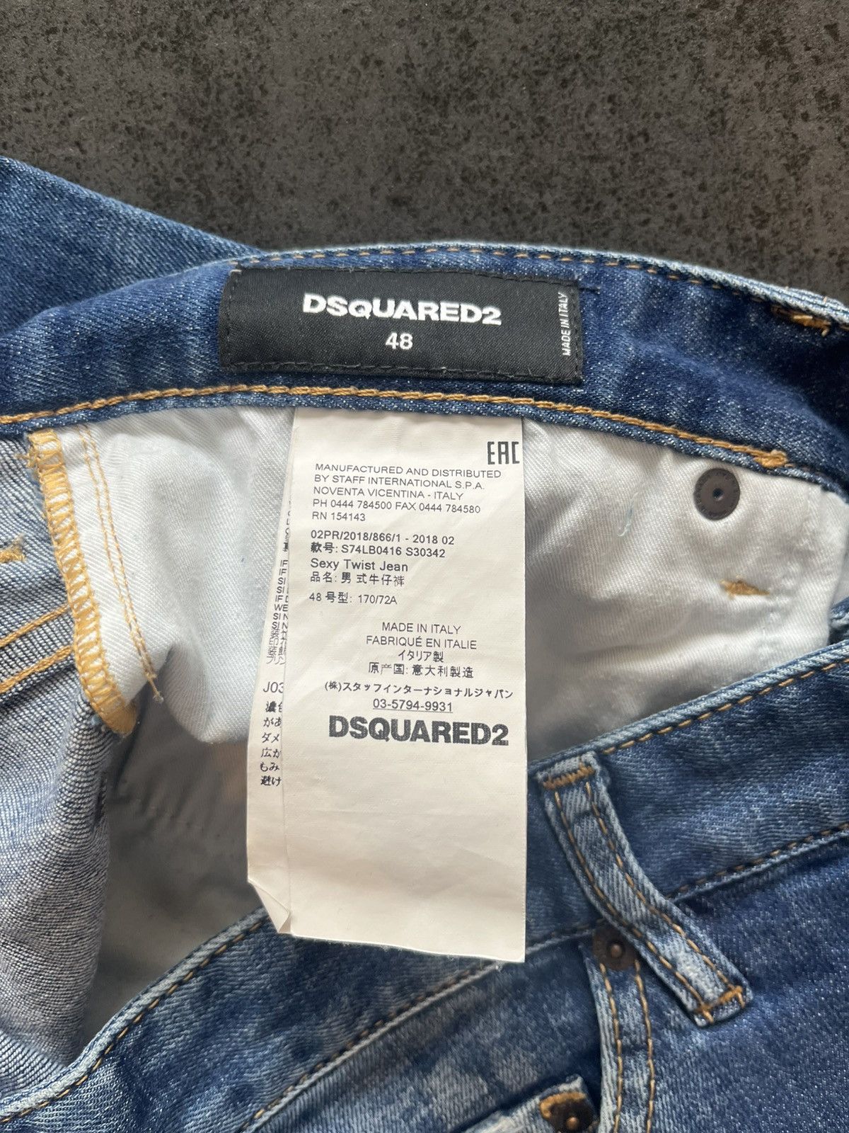 Dsquared2 Dsquared2 Skinny Jeans Size US 32 / EU 48 - 6 Thumbnail