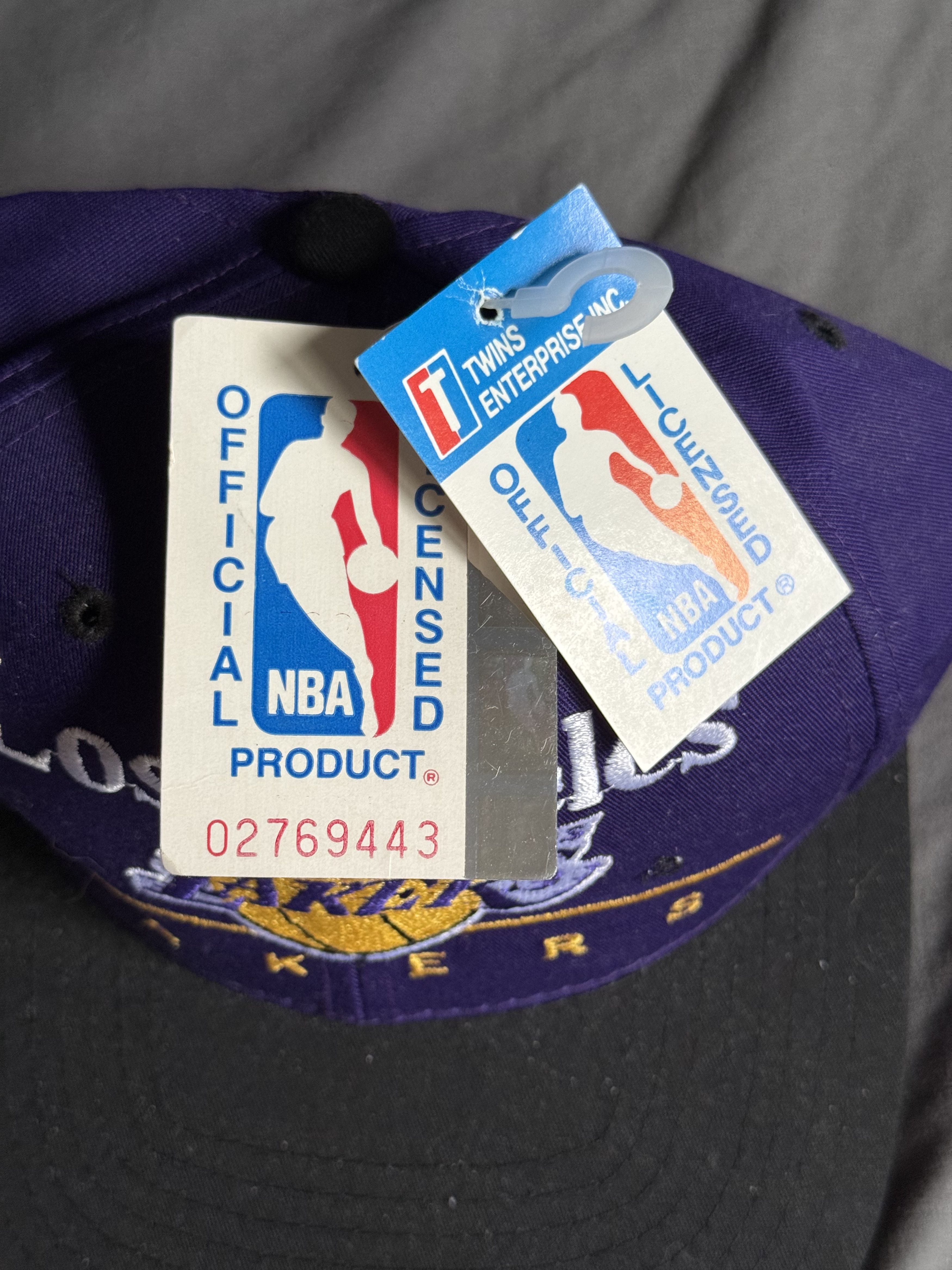 Twins Enterprise Inc. Los Angeles Lakers Twins Enterprise Snapback Hat Size ONE SIZE - 2 Thumbnail
