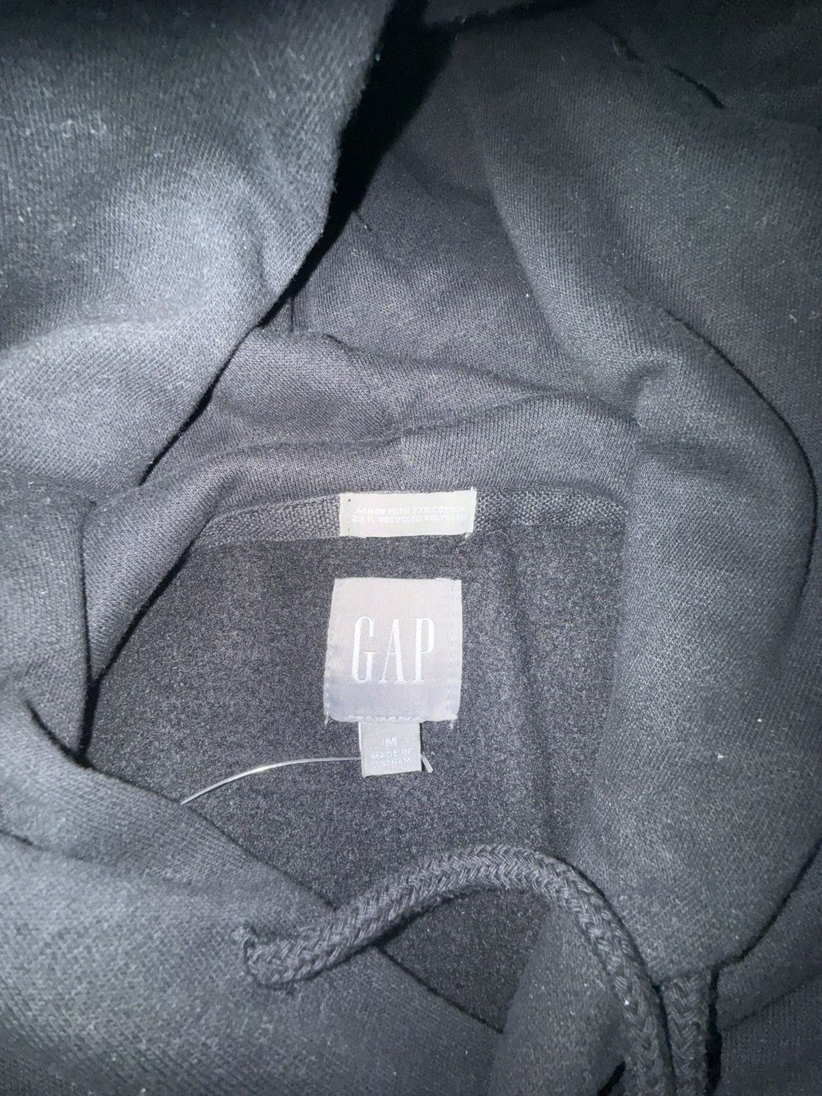 Dapper Dan × Gap Medium Black Dapper Dan Gap Hoodie Size US M / EU 48-50 / 2 - 2 Thumbnail
