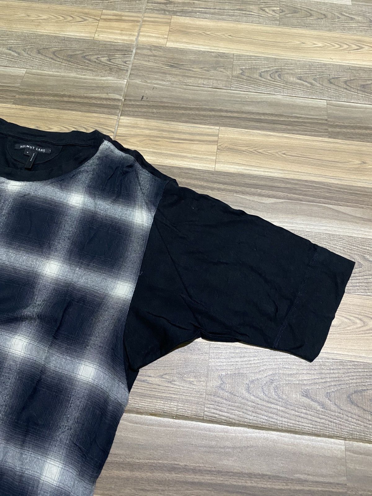 Helmut Lang HELMUT LANG DRAWCORD TEE Size US S / EU 44-46 / 1 - 5 Thumbnail
