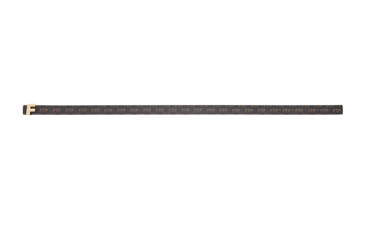 Fuck The Population FTP Logo Répété Belt Brown size XXL Size ONE SIZE - 2 Thumbnail
