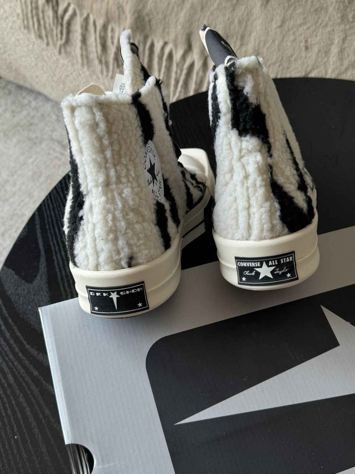 Converse × Rick Owens × Rick Owens Drkshdw RICK OWENS X CONVERSE 41 Size US 7.5 / EU 40-41 - 9 Thumbnail