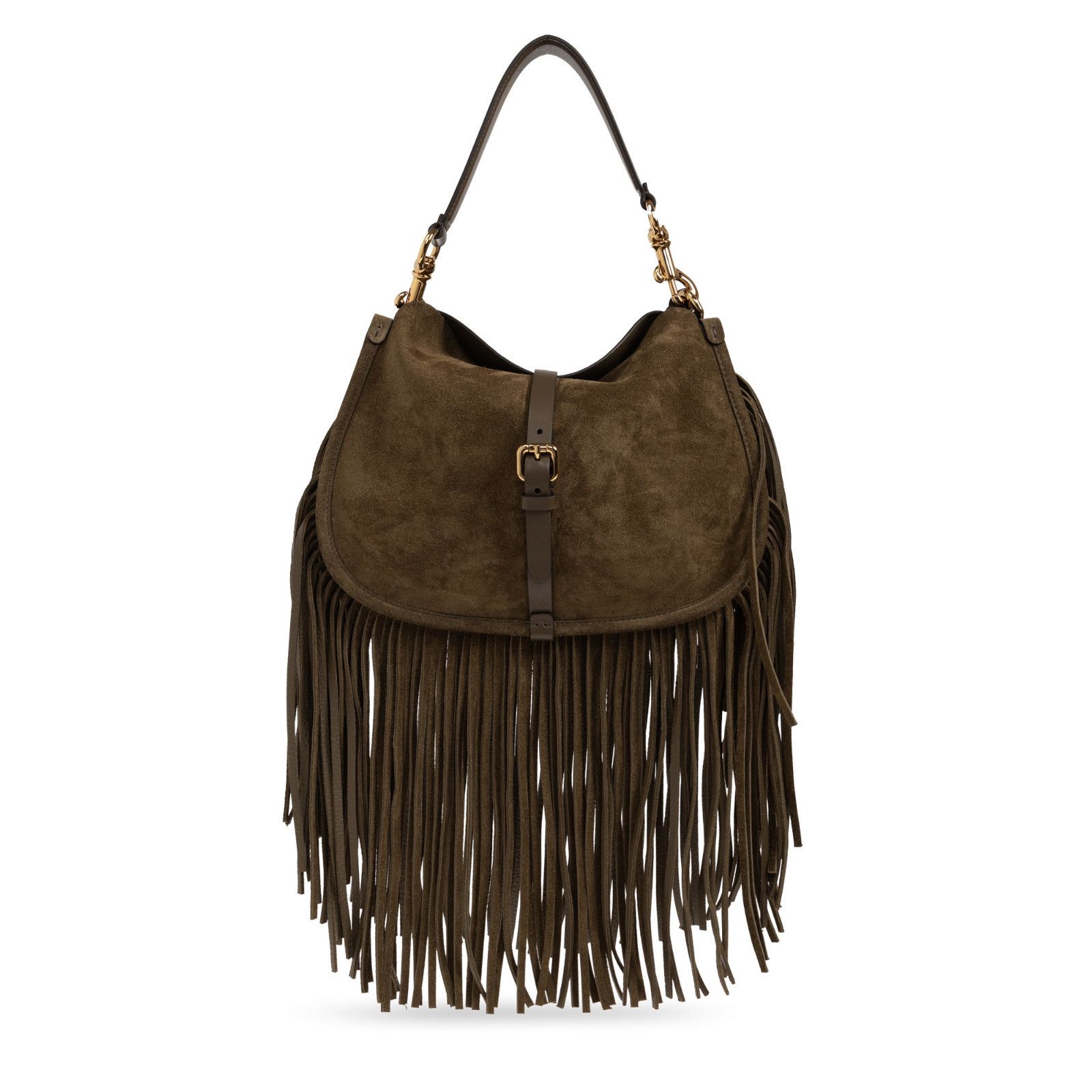 Etro ETRO Pony Medium Green Suede Shoulder Bag New & Authentic Size ONE SIZE - 1 Thumbnail