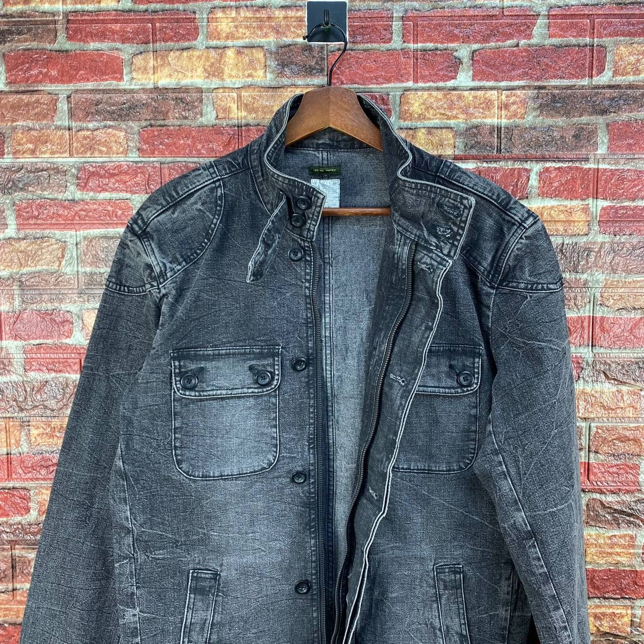 Japanese Brand RARE ROYAL HAREX AW1997 TOKYO DENIM CHORE JACKET VINTAGE Size US M / EU 48-50 / 2 - 11 Thumbnail