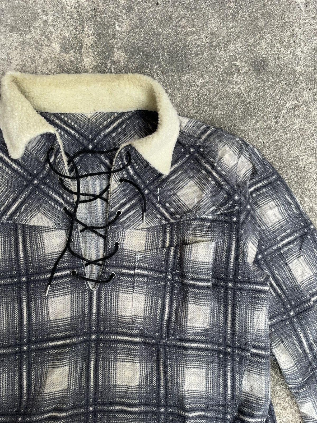 Number (N)ine Number (N)ine F/W 2009 Flannel Pullover Size US L / EU 52-54 / 3 - 3 Thumbnail