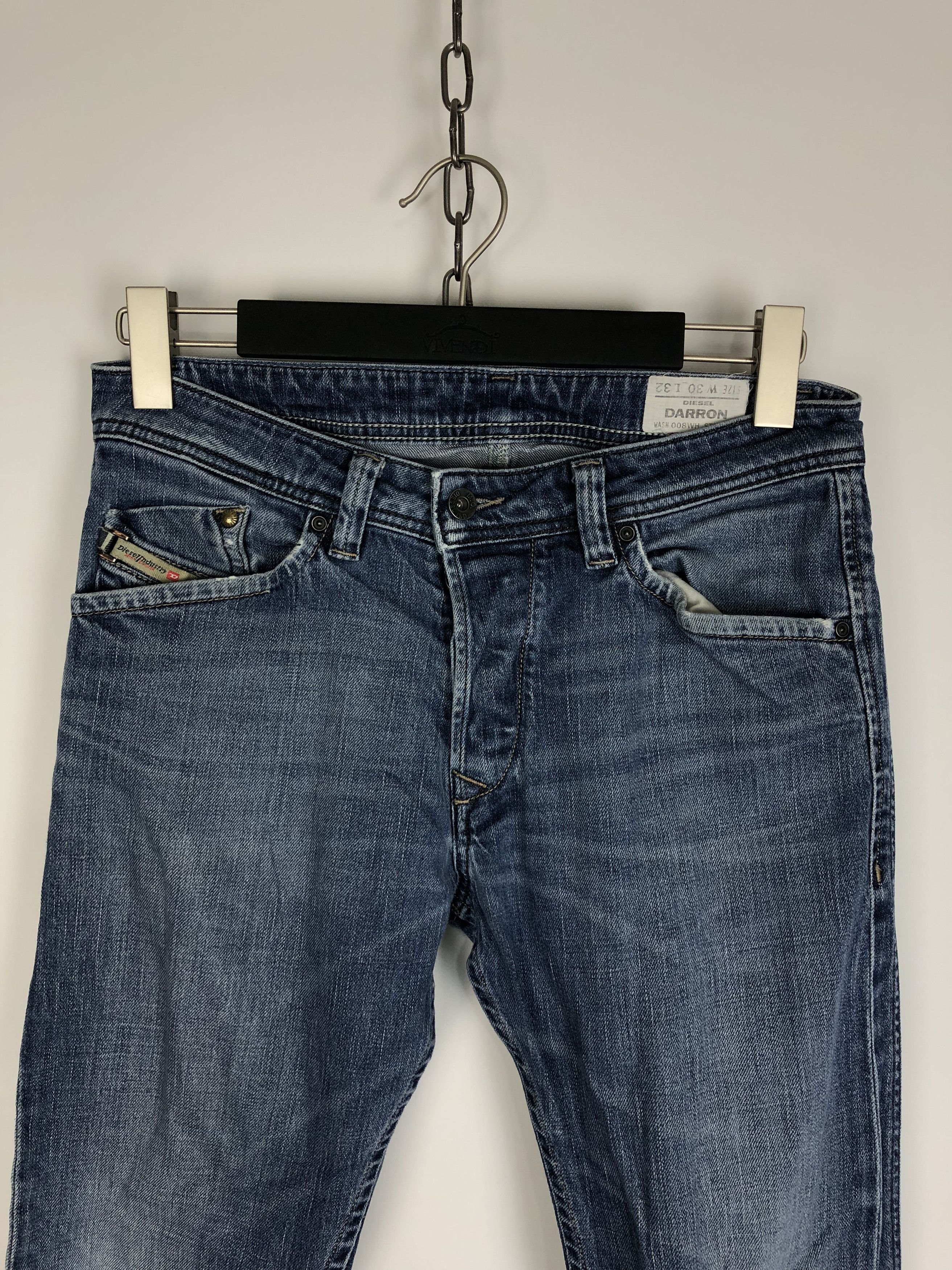 Diesel Diesel Darron Denim Jeans Pants Blue size 30x32 Size US 30 / EU 46 - 2 Thumbnail